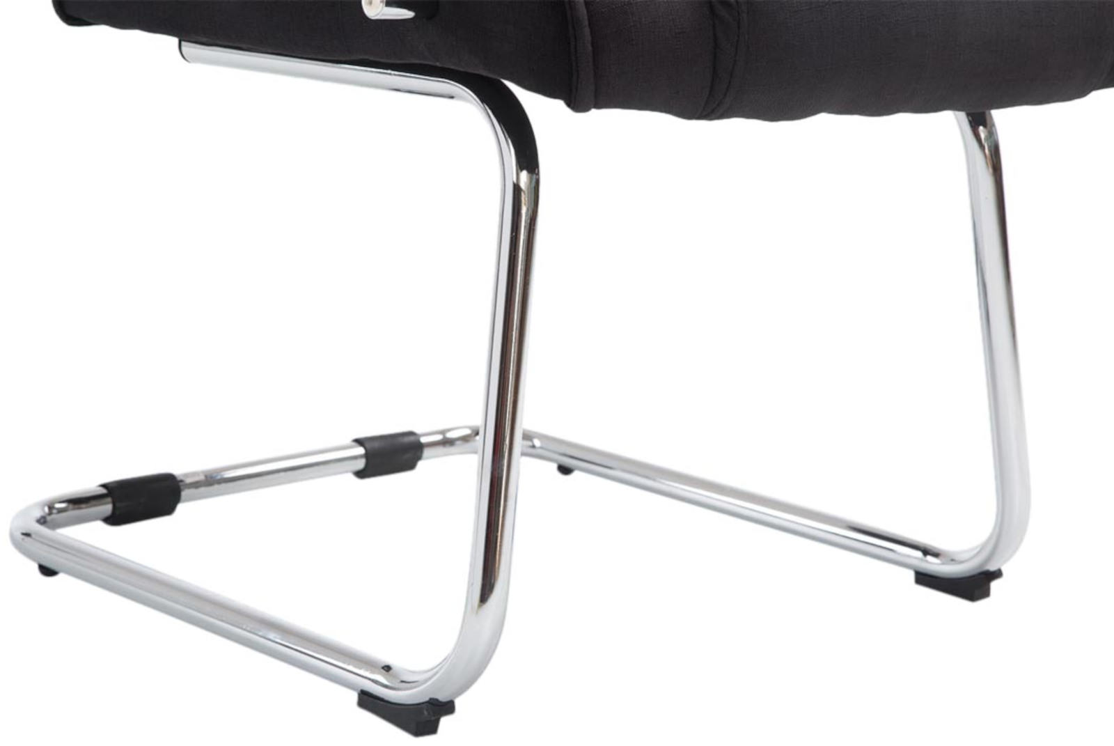 Set de 2 sillas cantilever XXL Attila en tela