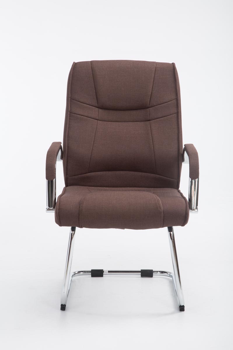 Silla Cantiléver XXL Attila Tapizada en Tela