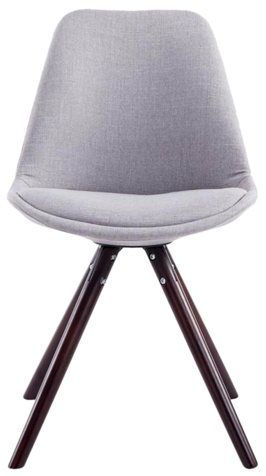 Set de 4 sillas de comedor Toulouse en tela