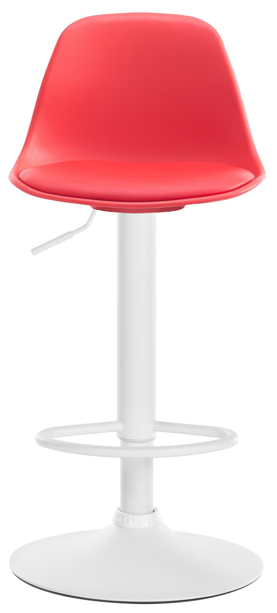 Taburete Kiel Estructura de Plástico & Asiento de Polipiel