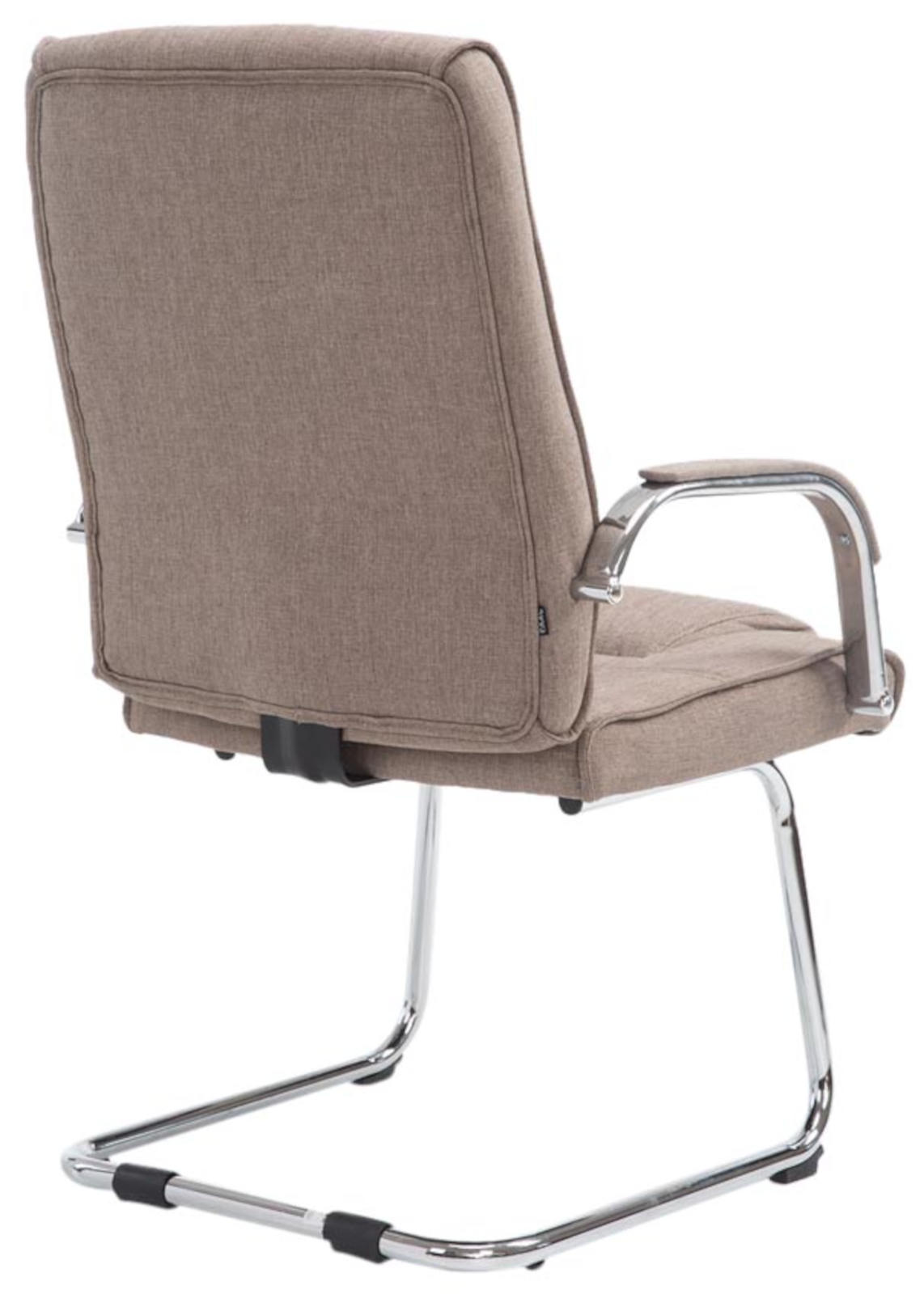 Set de 2 sillas cantilever XXL Attila en tela