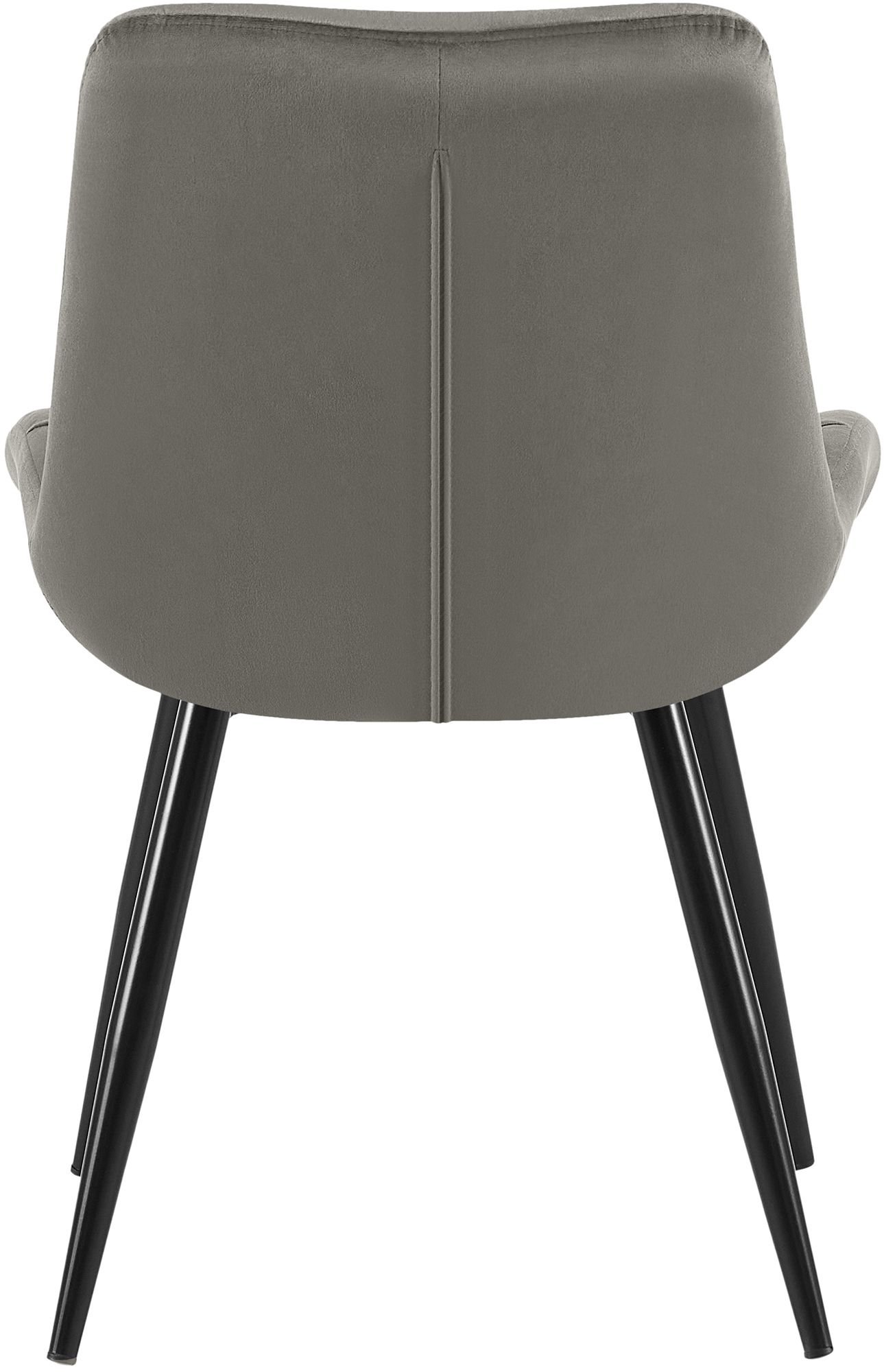 Silla de comedor de terciopelo Rossford