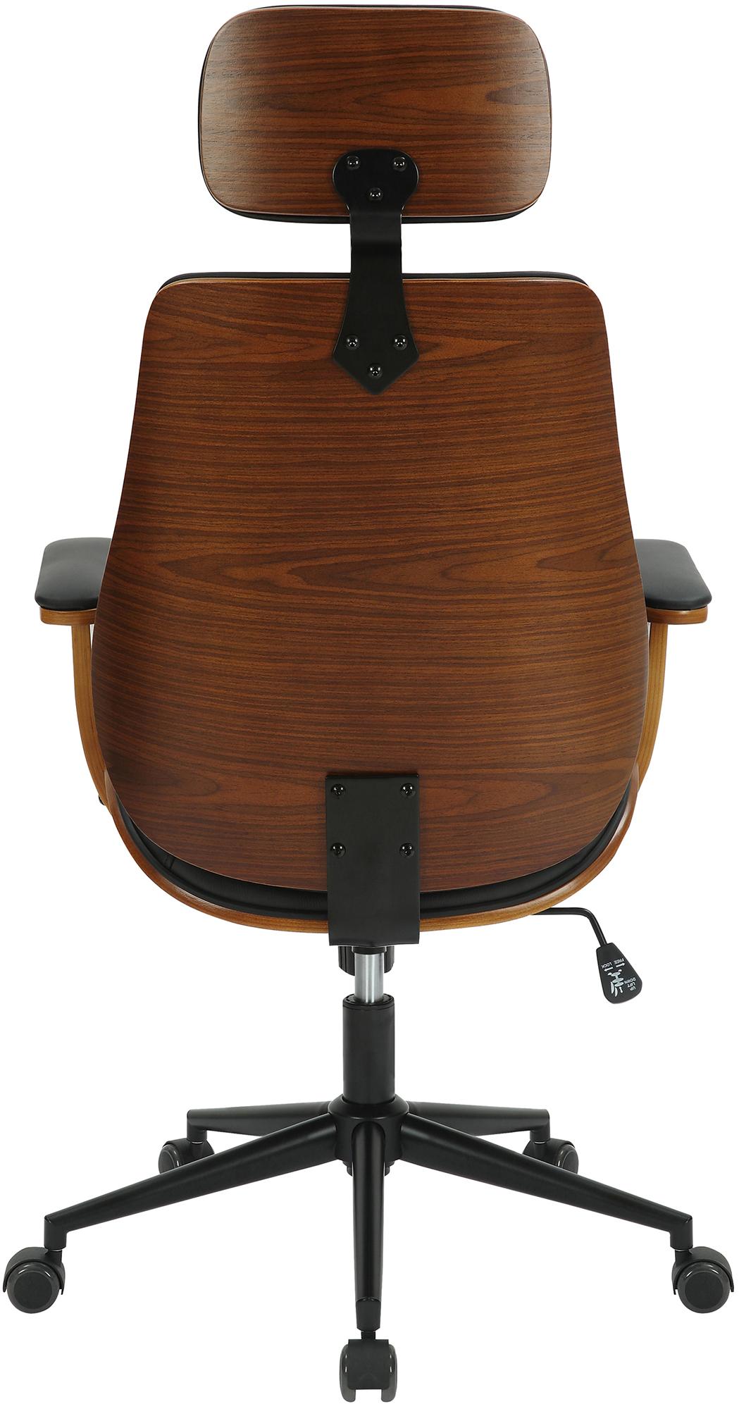 Silla de oficina Lugo en piel sintética