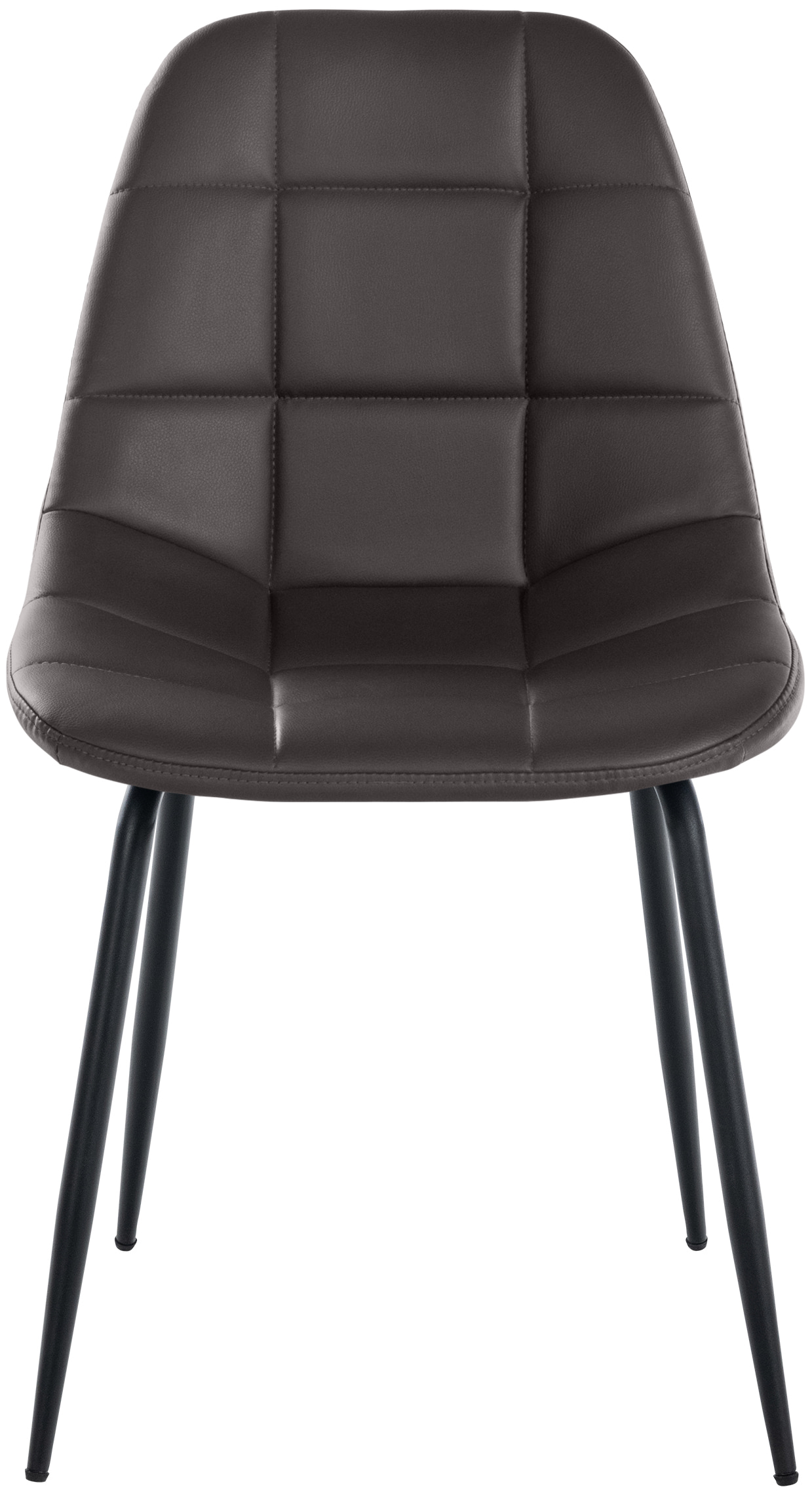 Set de 2 Sillas de comedor Tom en tela o polipiel