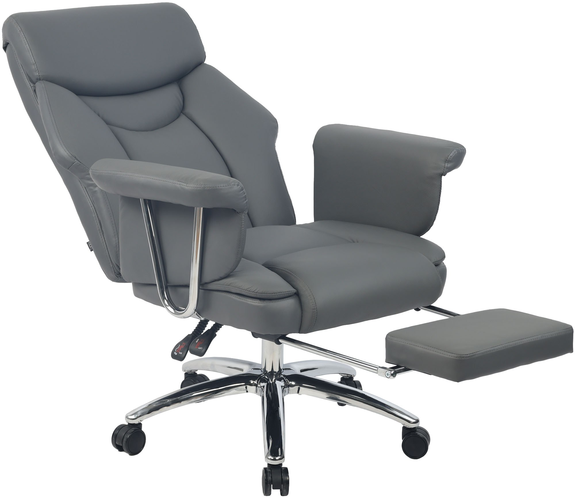 Silla de Oficina Dahra Cuero Auténtico