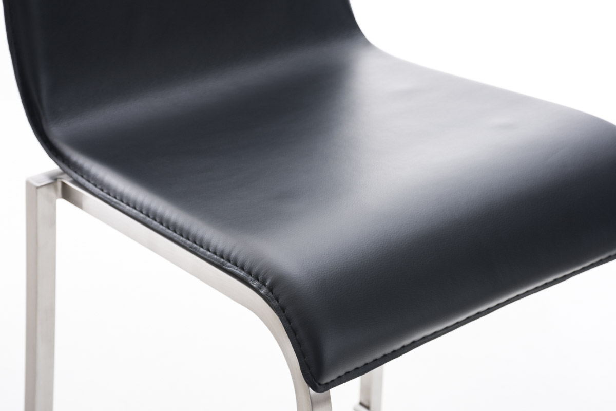 Taburete Avola con Base de Acero Inoxidable