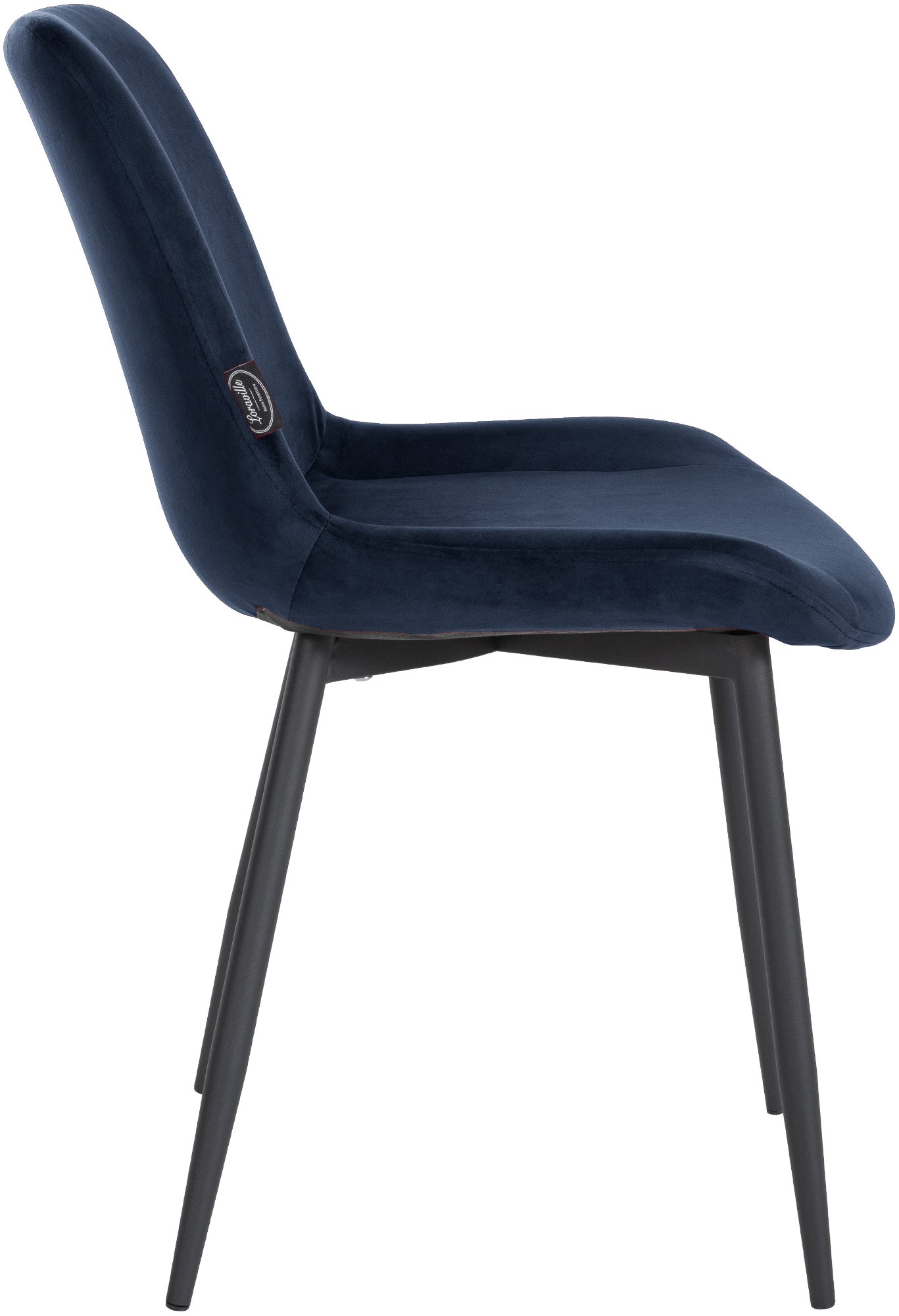 Pack de 4 Sillas de Comedor Victoria de Terciopelo
