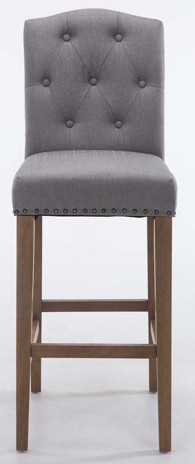Set 2x Taburetes de Bar Louise en Tela