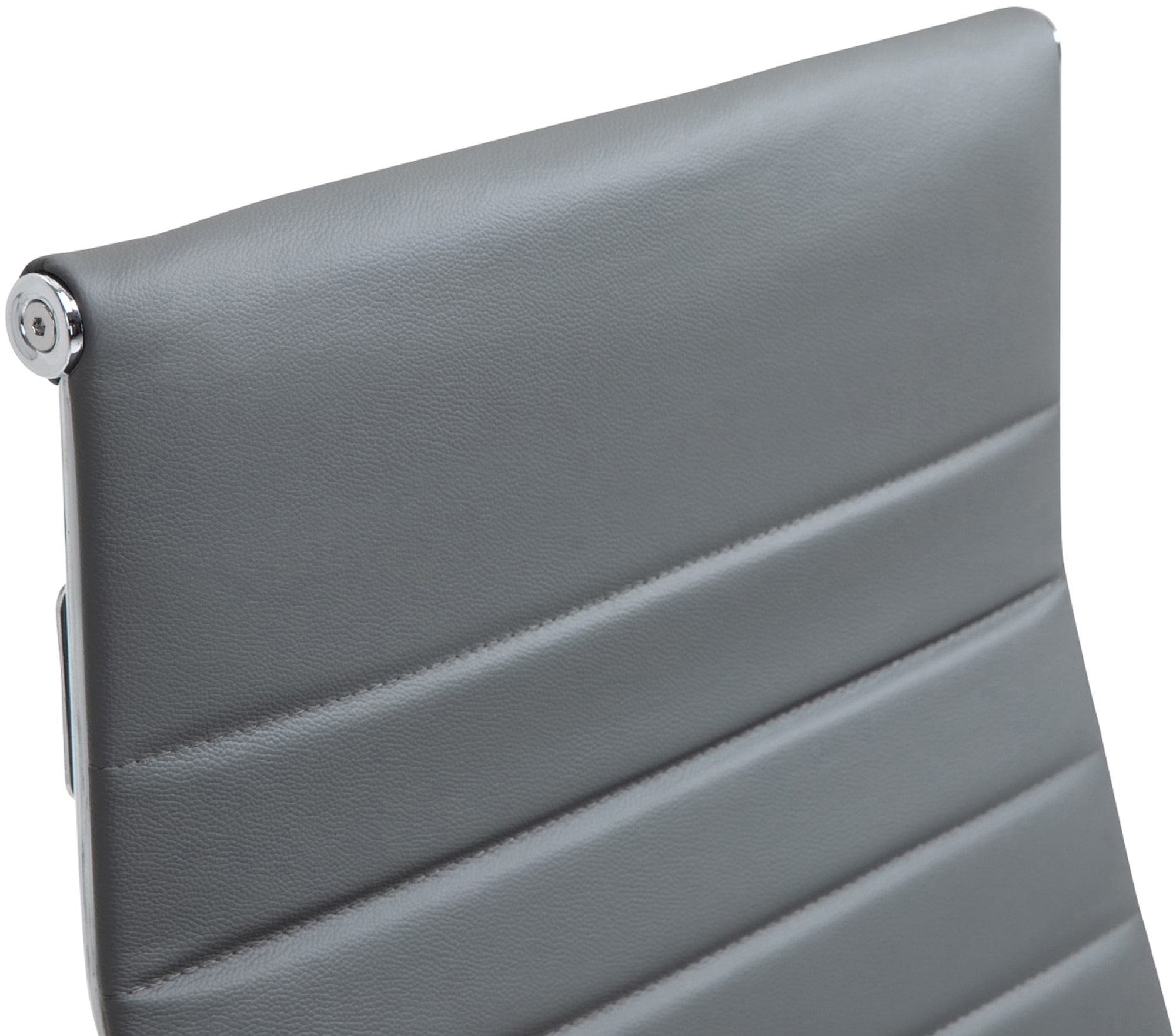 Silla de oficina Kolumbus de cuero auténtico