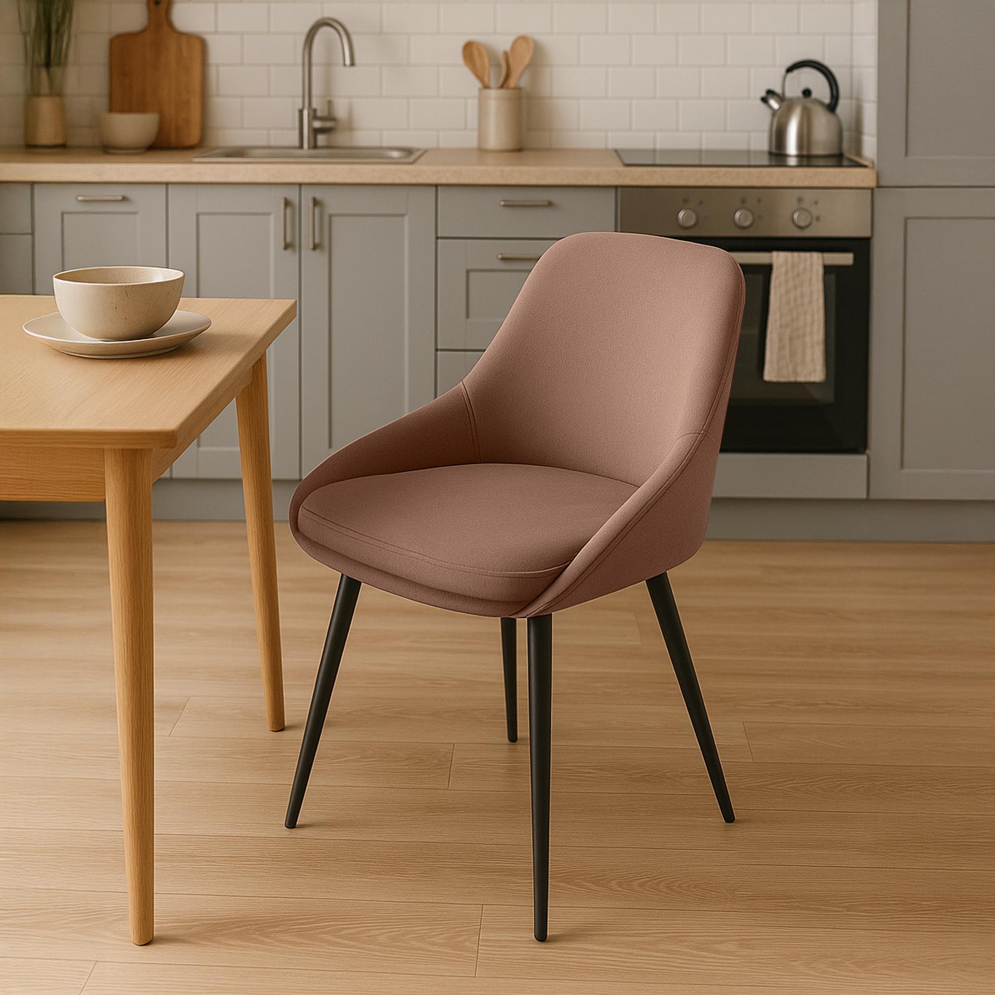 Silla de comedor Elmira Terciopelo