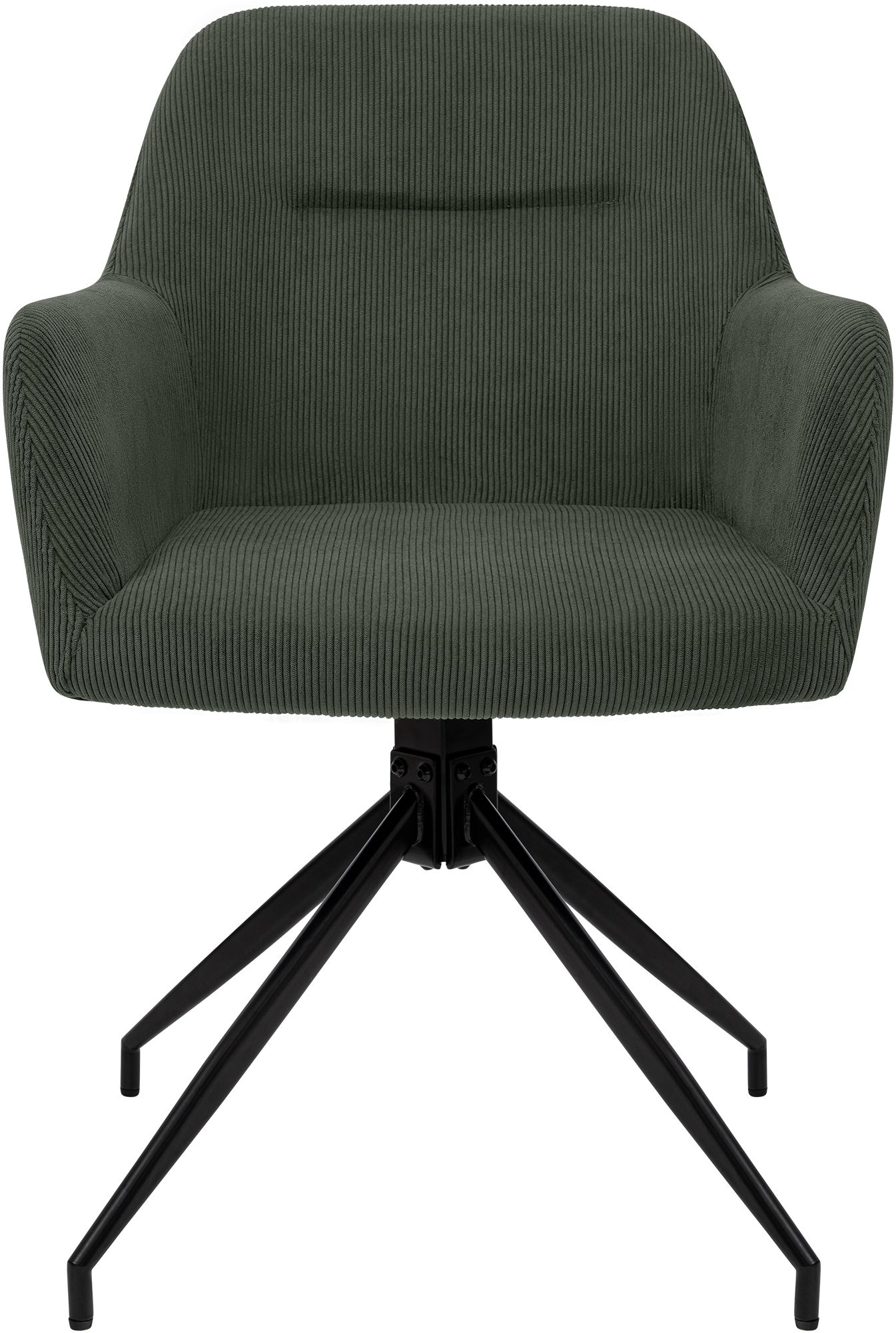 Silla de comedor Merlinda de pana