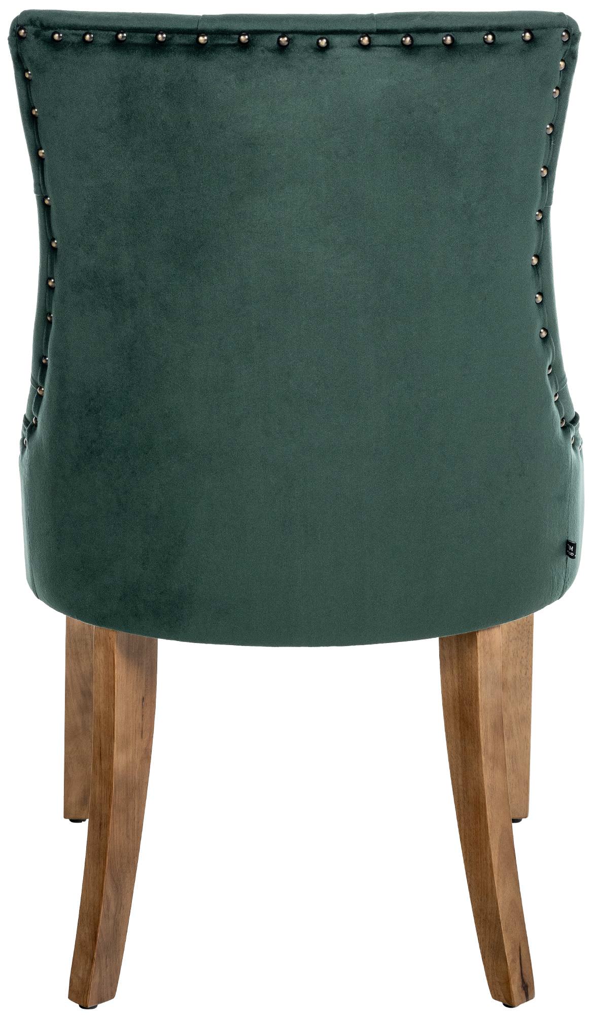 Silla De Comedor Aberdeen En Terciopelo