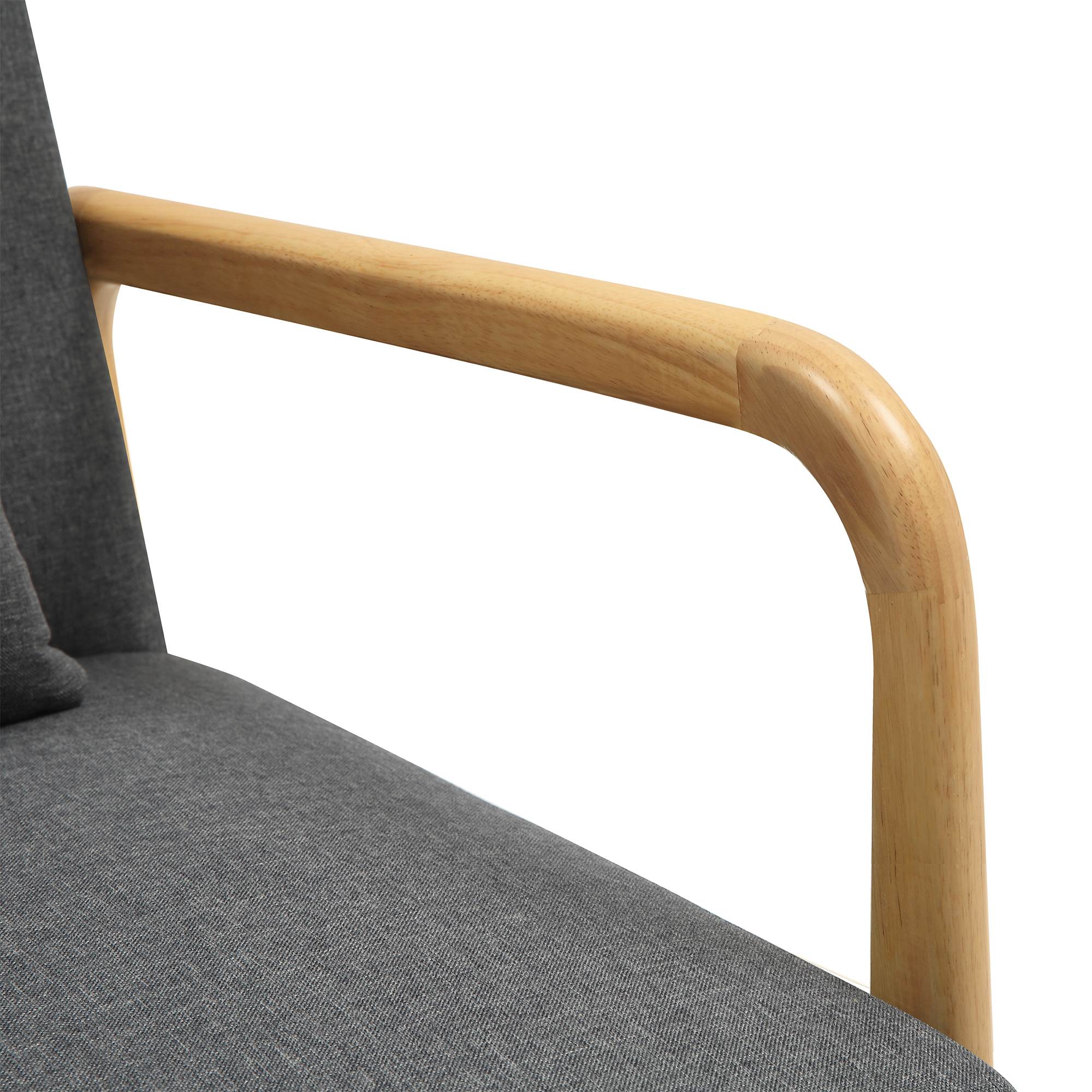 Sillón Hibbing con tapizado de tela