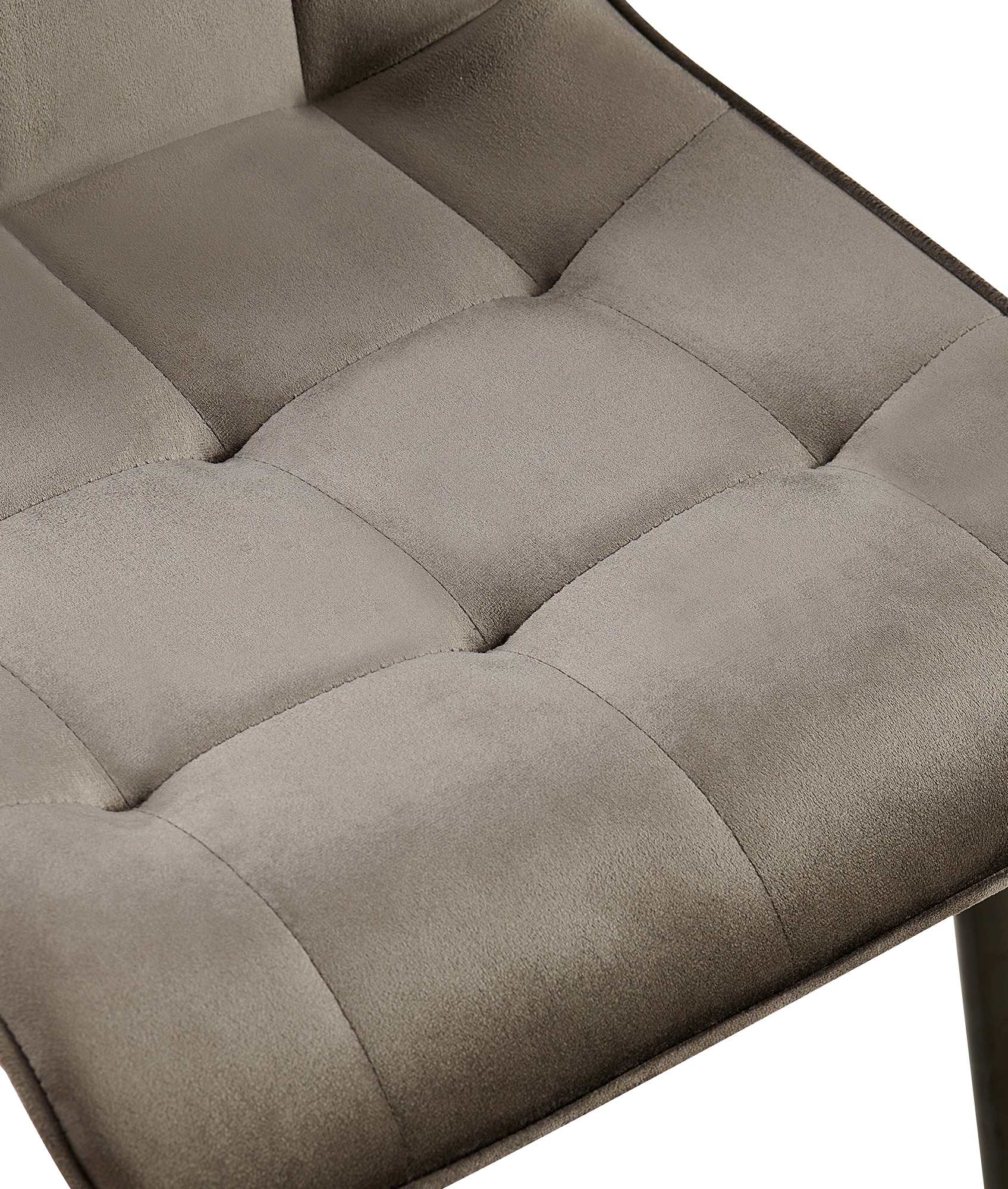Lote de 2 sillas de comedor Funda de terciopelo Gifford