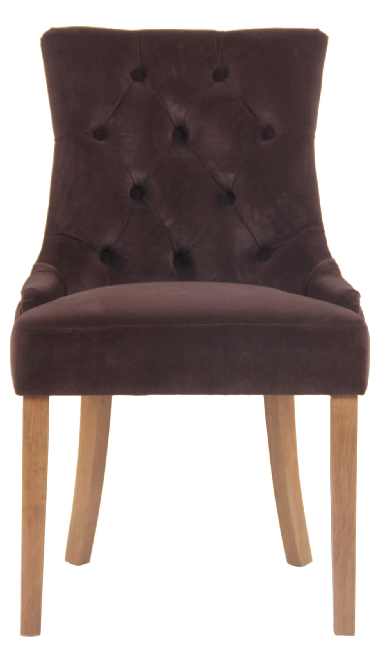 Silla De Comedor Aberdeen En Terciopelo