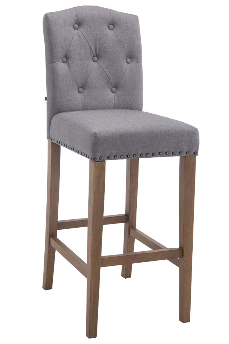 Taburete Louise en Tela