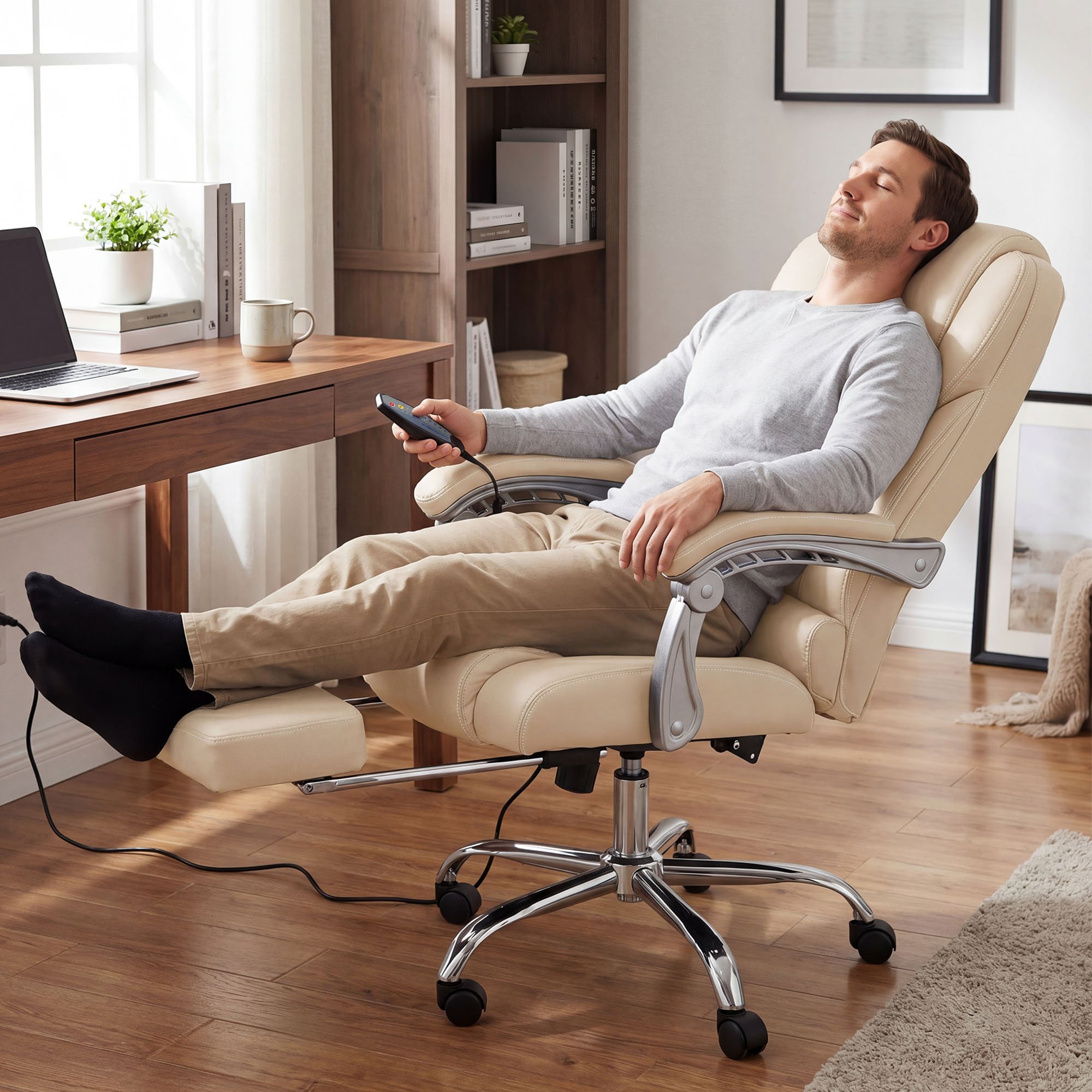 Sillon de oficina Pacific con funcion de masaje