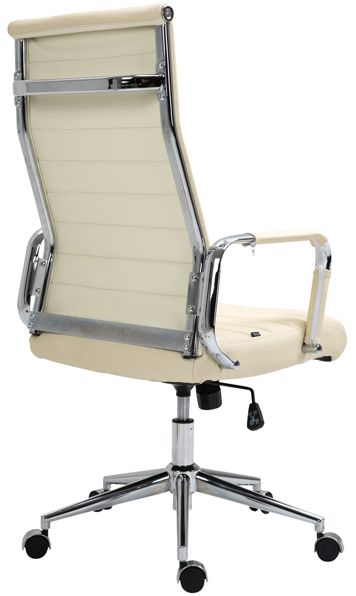 Silla de oficina Kolumbus de cuero auténtico