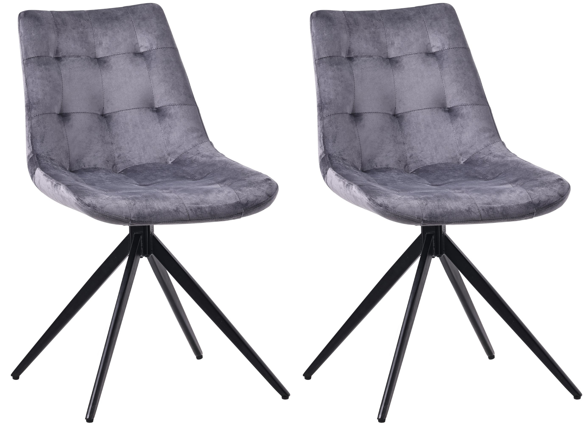 Lote de 2 sillas de comedor Merna