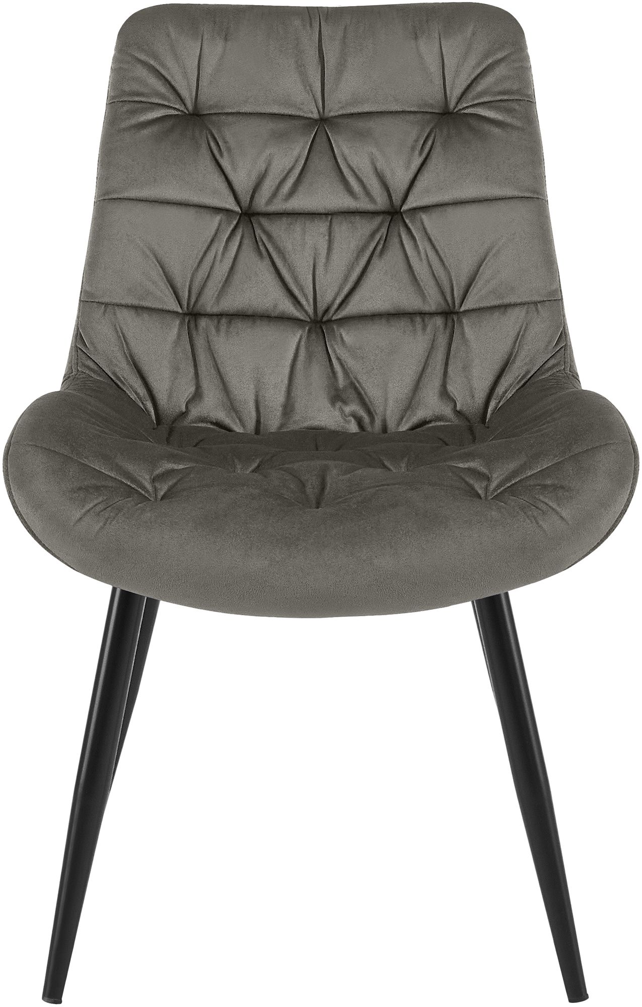 Silla de comedor de terciopelo Rossford
