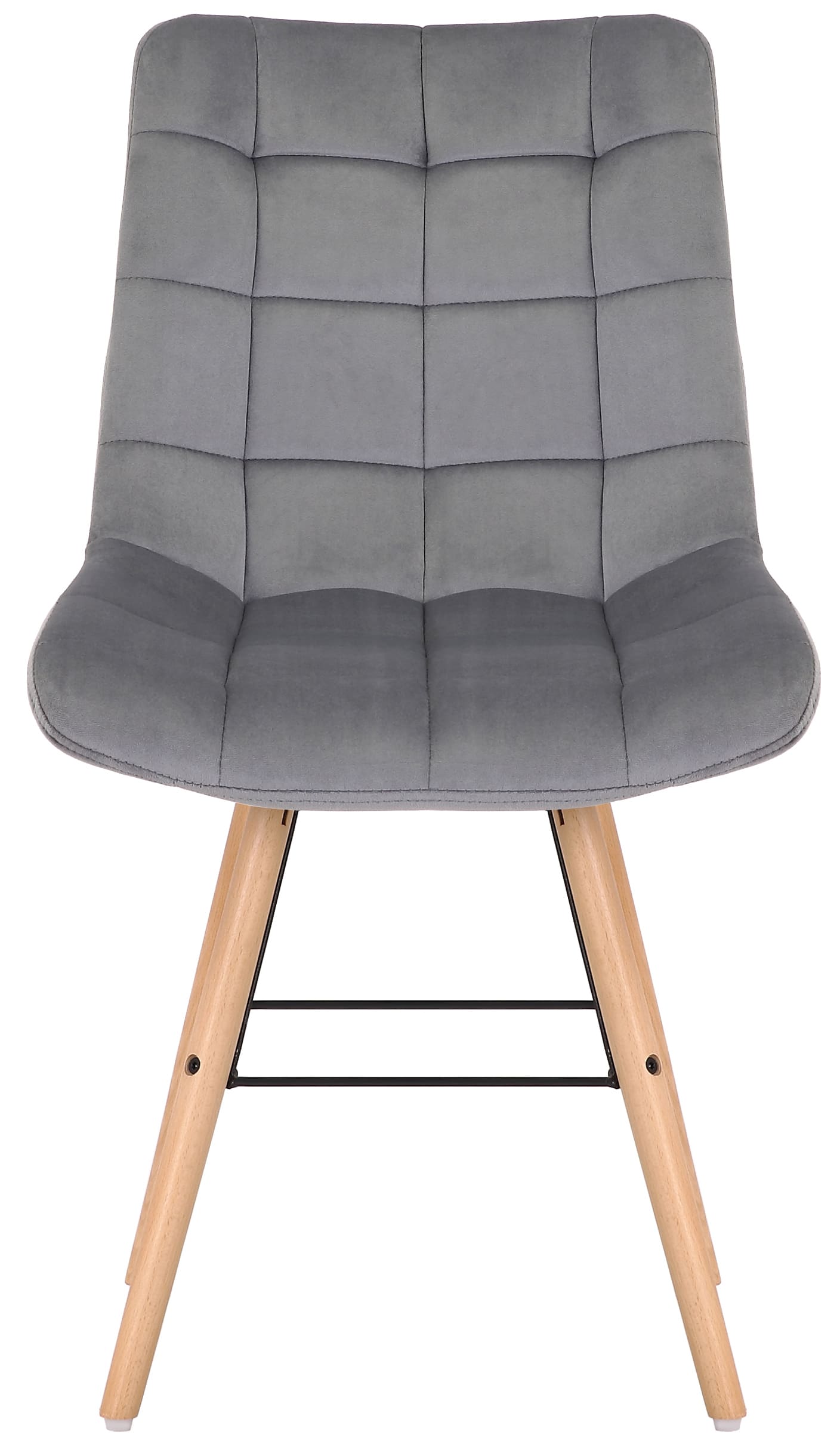 Silla de comedor Leni en terciopelo