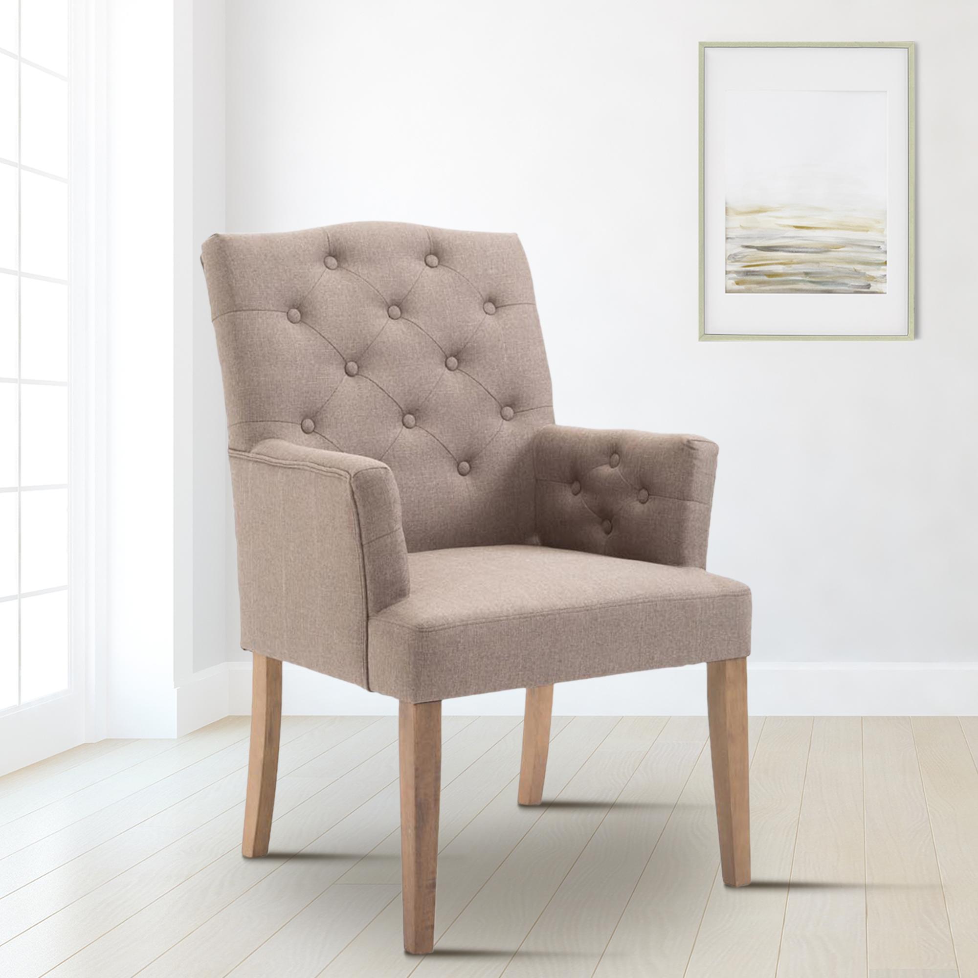 Silla de comedor Sugar de estilo Chesterfield