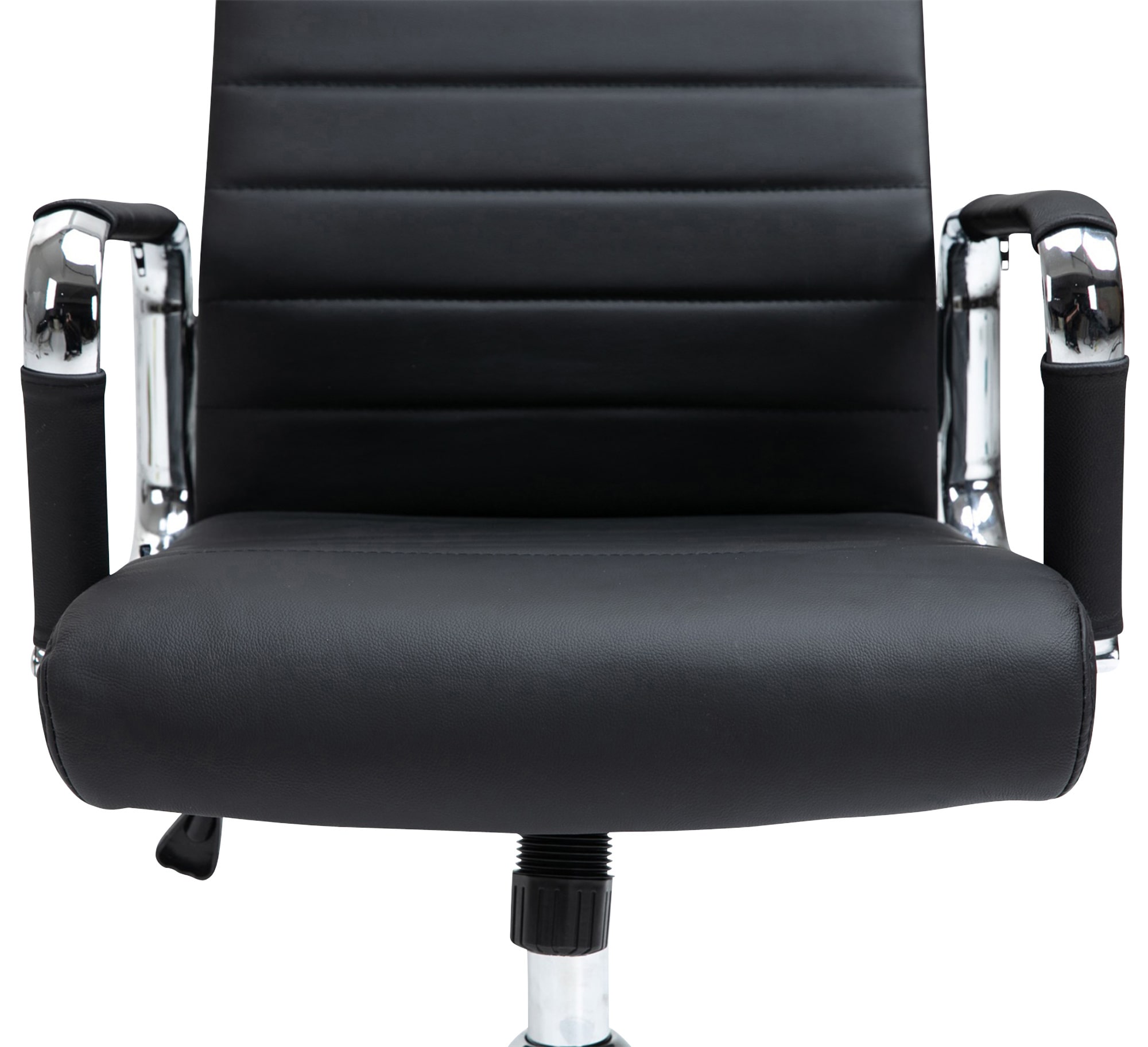 Silla de oficina Kolumbus de cuero auténtico