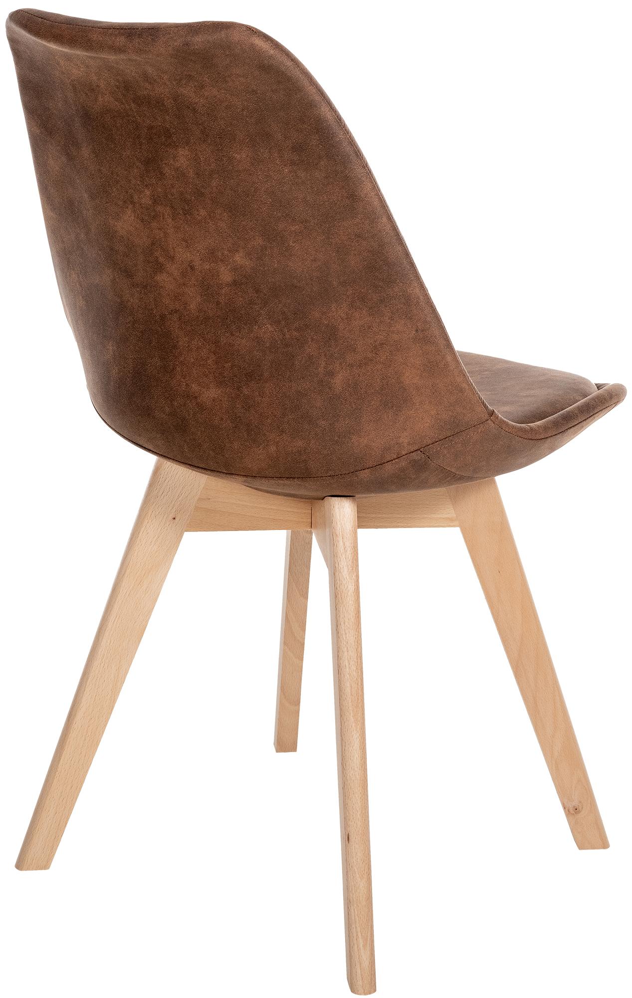 Silla de comedor Linares elegante, cómoda y fácil de limpiar Ideal para tu hogar
