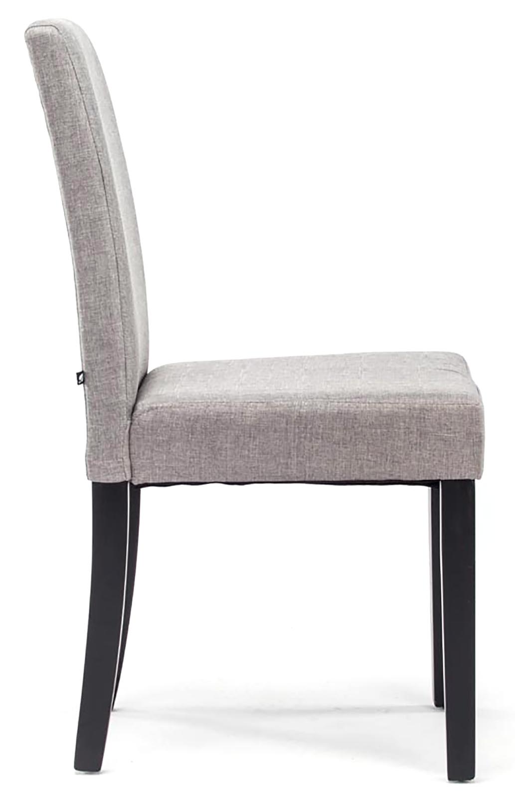 Juego de 4 Sillas de comedor Ina de tela