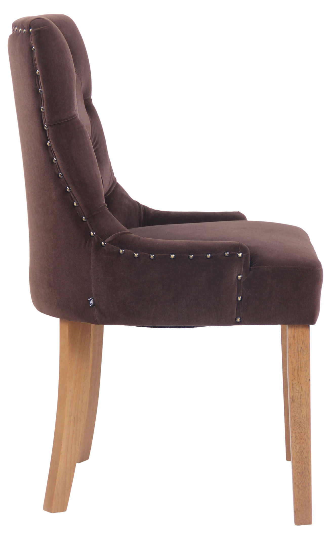 Silla De Comedor Aberdeen En Terciopelo