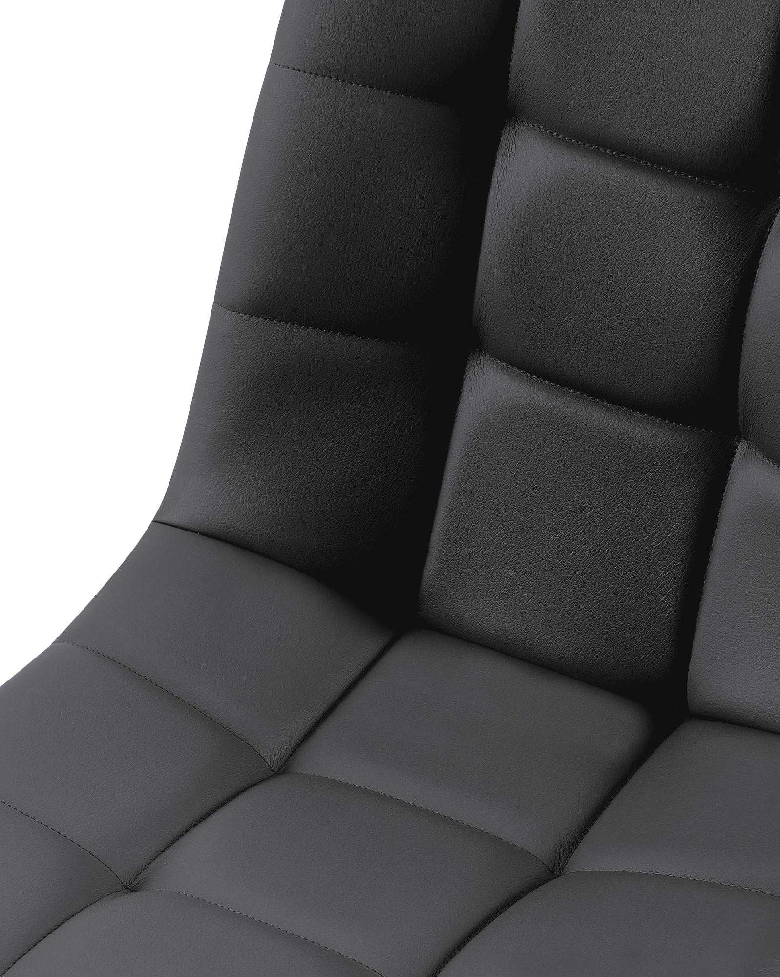 Silla de comedor Antibes tapizada en polipiel