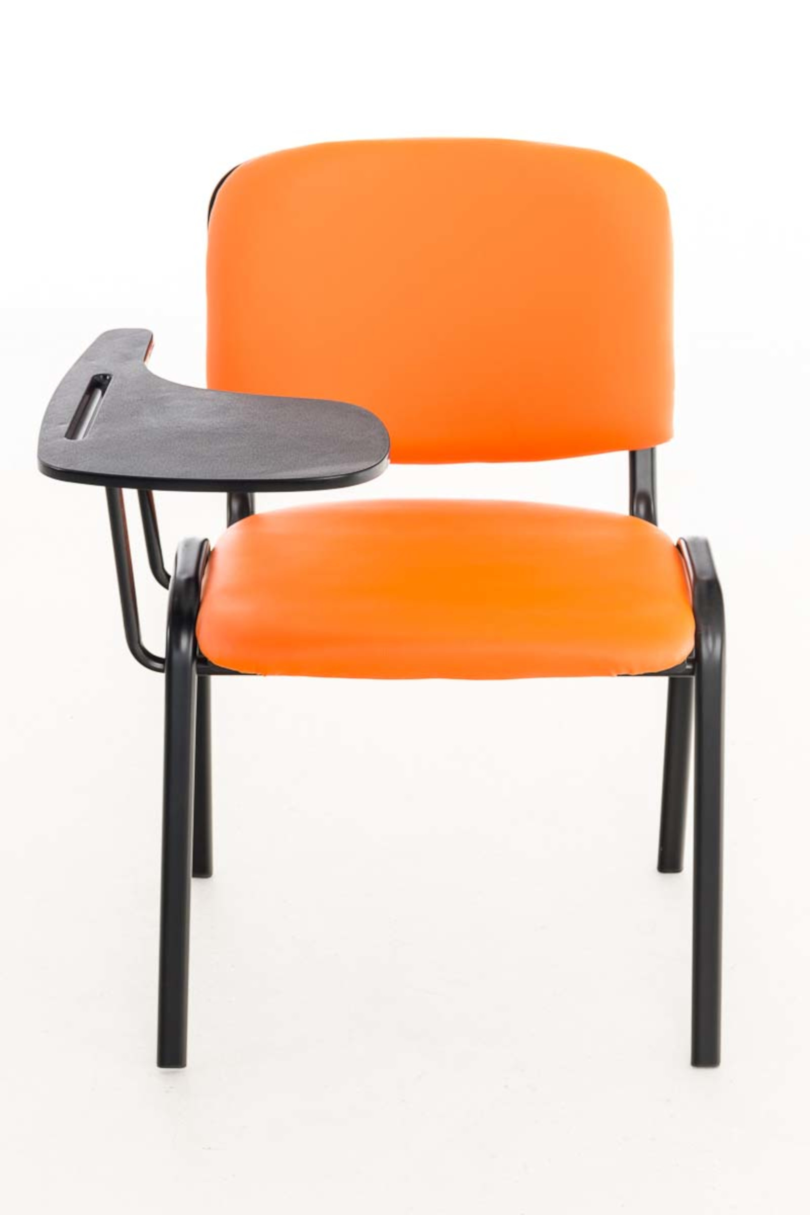 Set de 4 sillas confidente Ken con mesa extensible para escritura