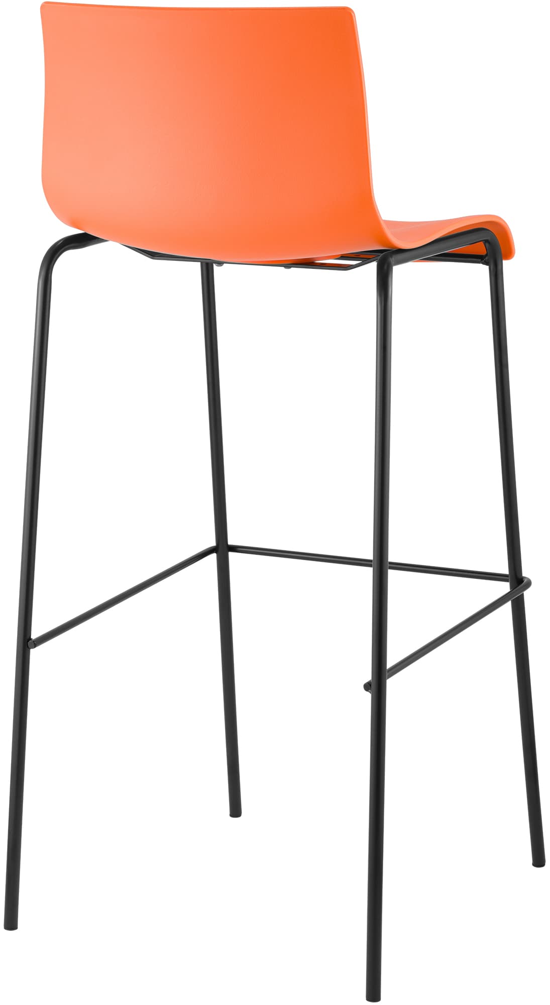Pack de 2 Taburetes de Bar Hover de Plástico