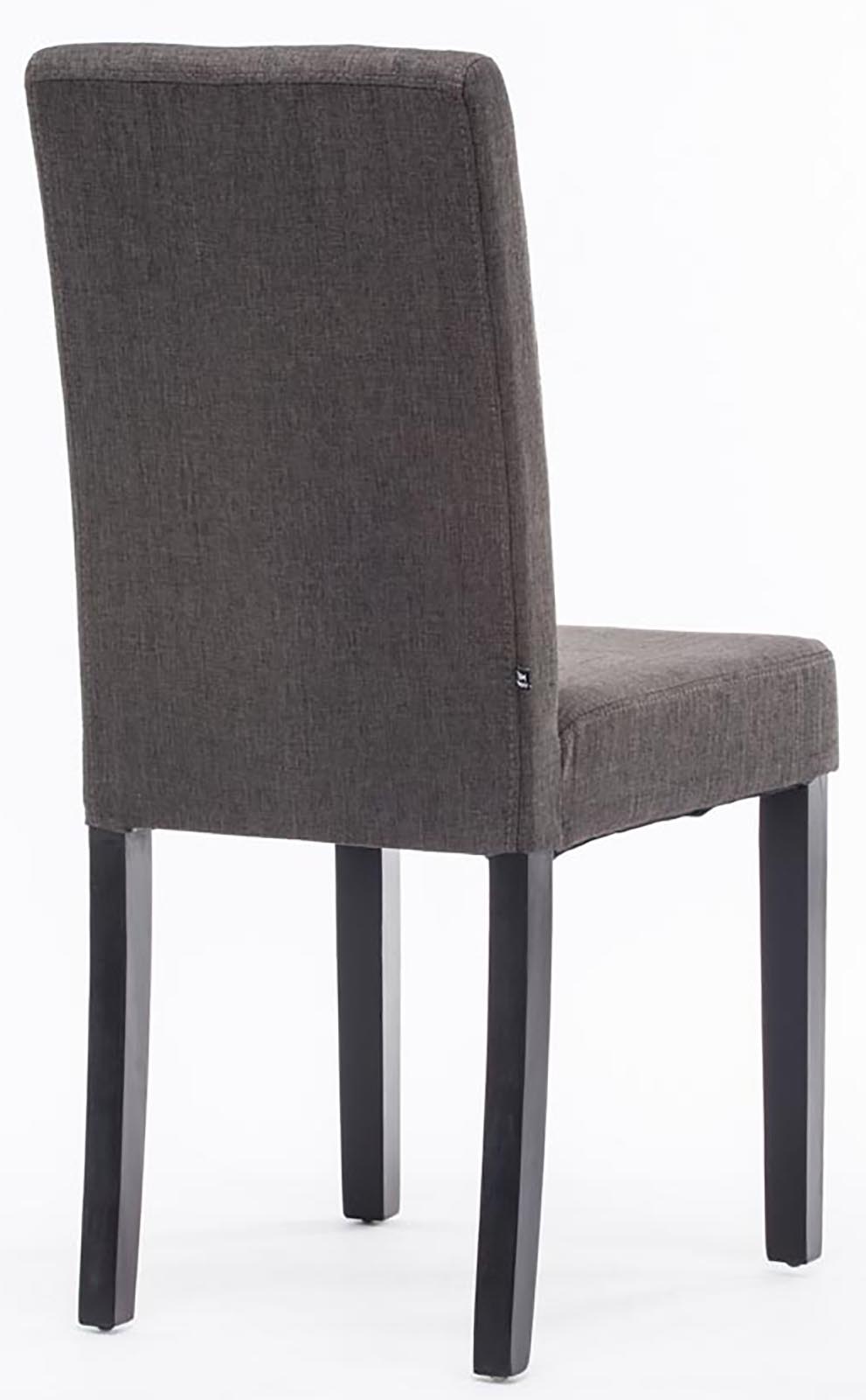 Juego de 2 sillas de comedor Ina de tela
