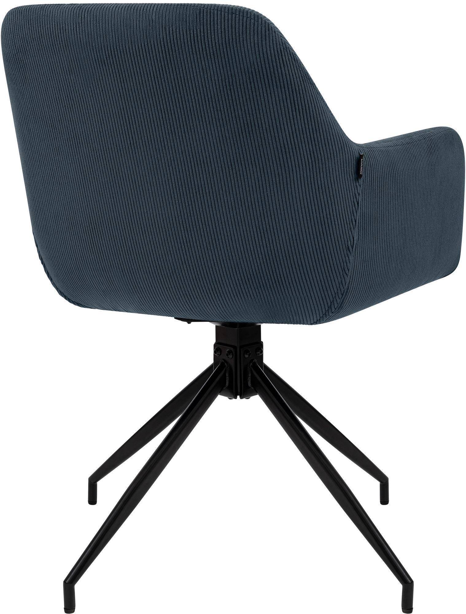 Silla de comedor Merlinda de pana