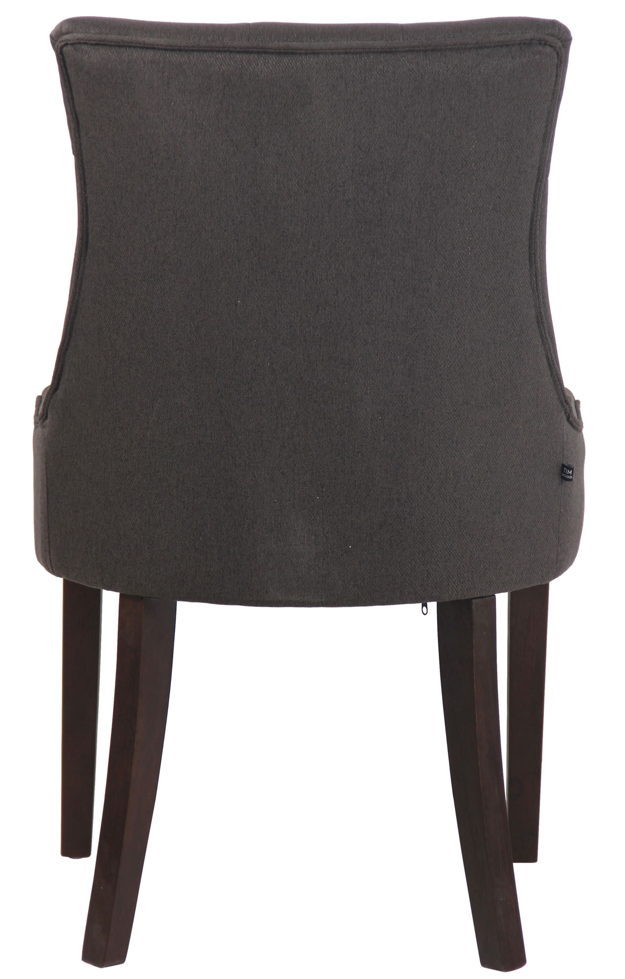 Silla De Comedor Inverness De Tela En Esltilo Chesterfield