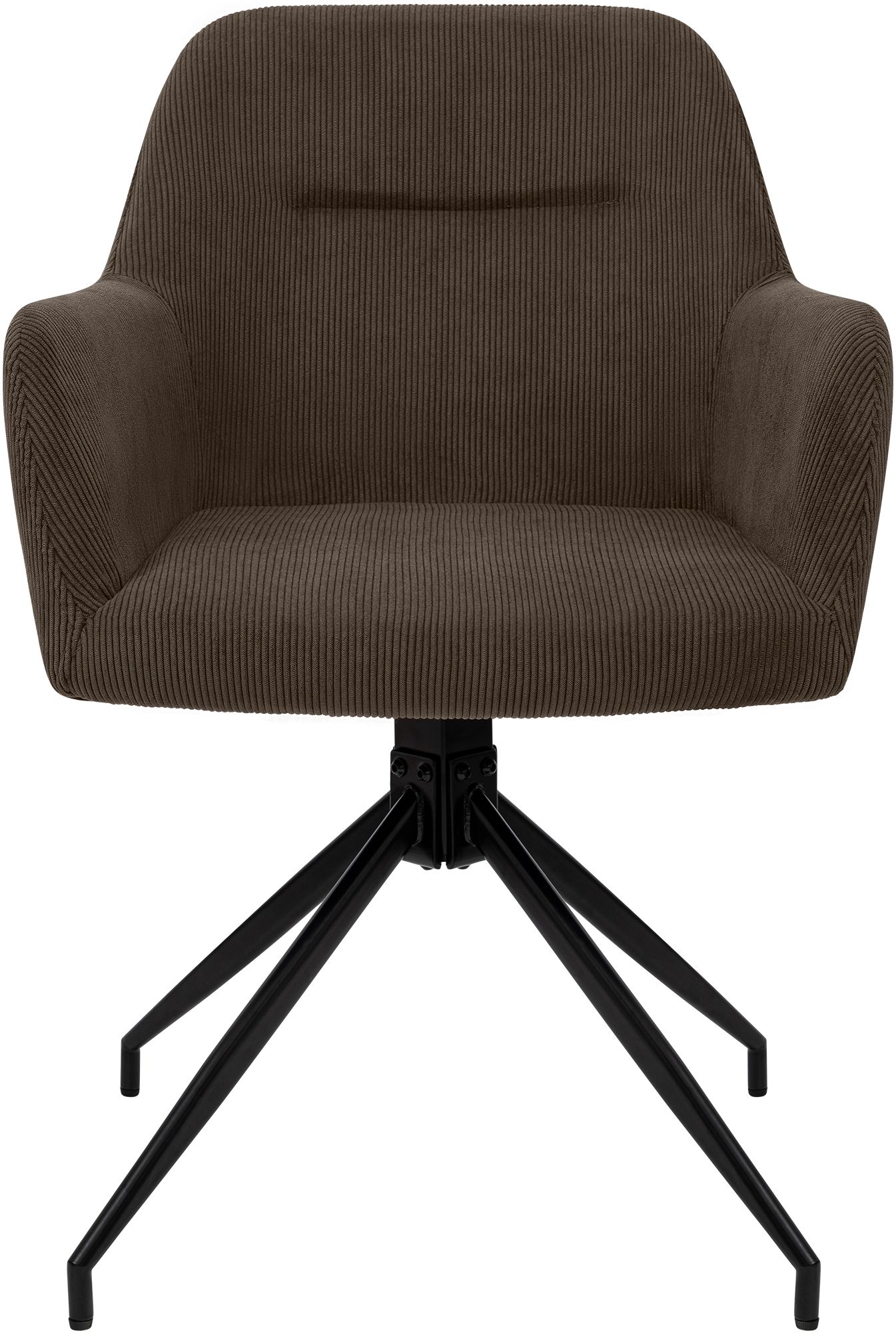 Silla de comedor Merlinda de pana