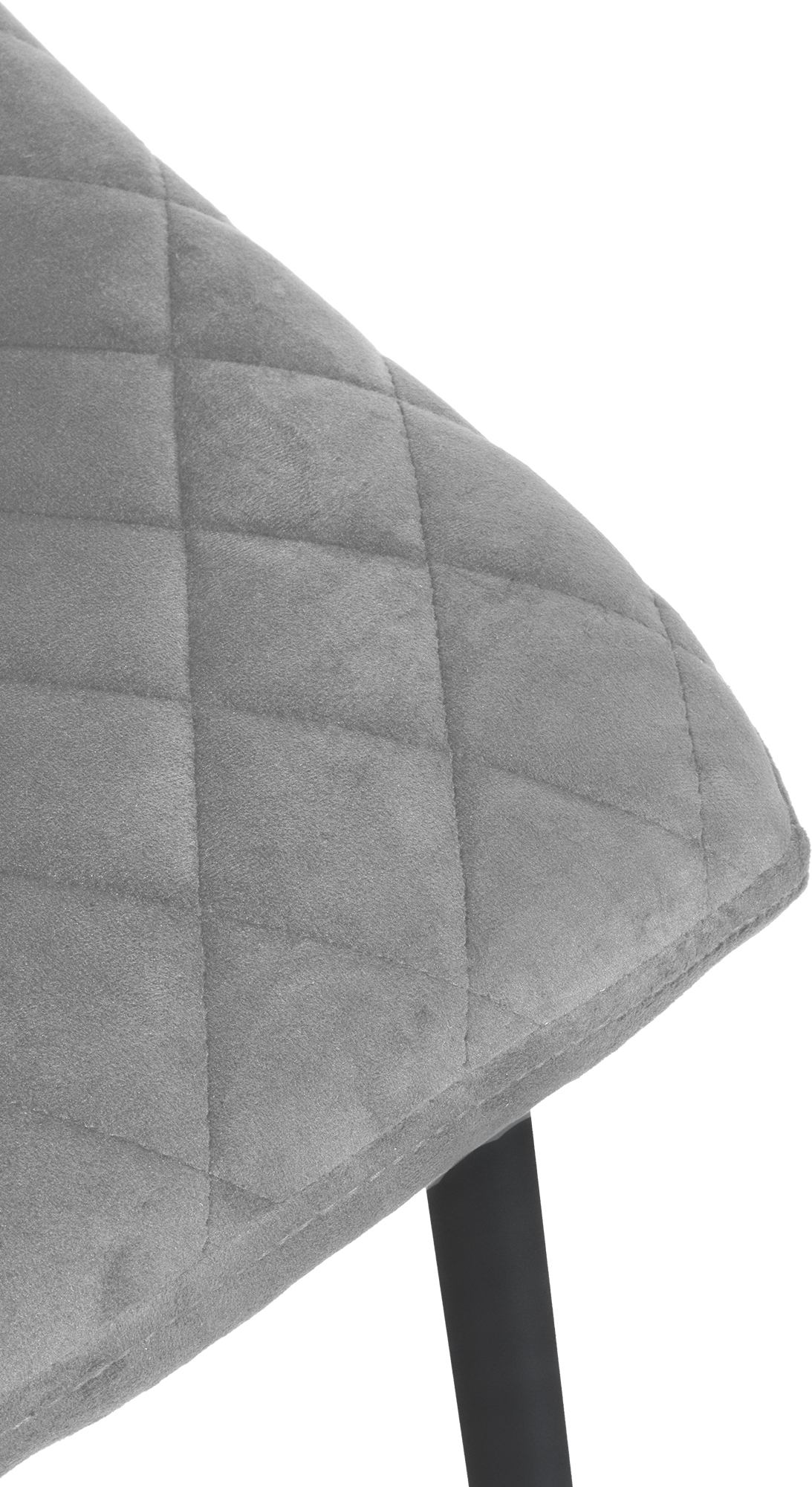 Silla de comedor Telde de terciopelo