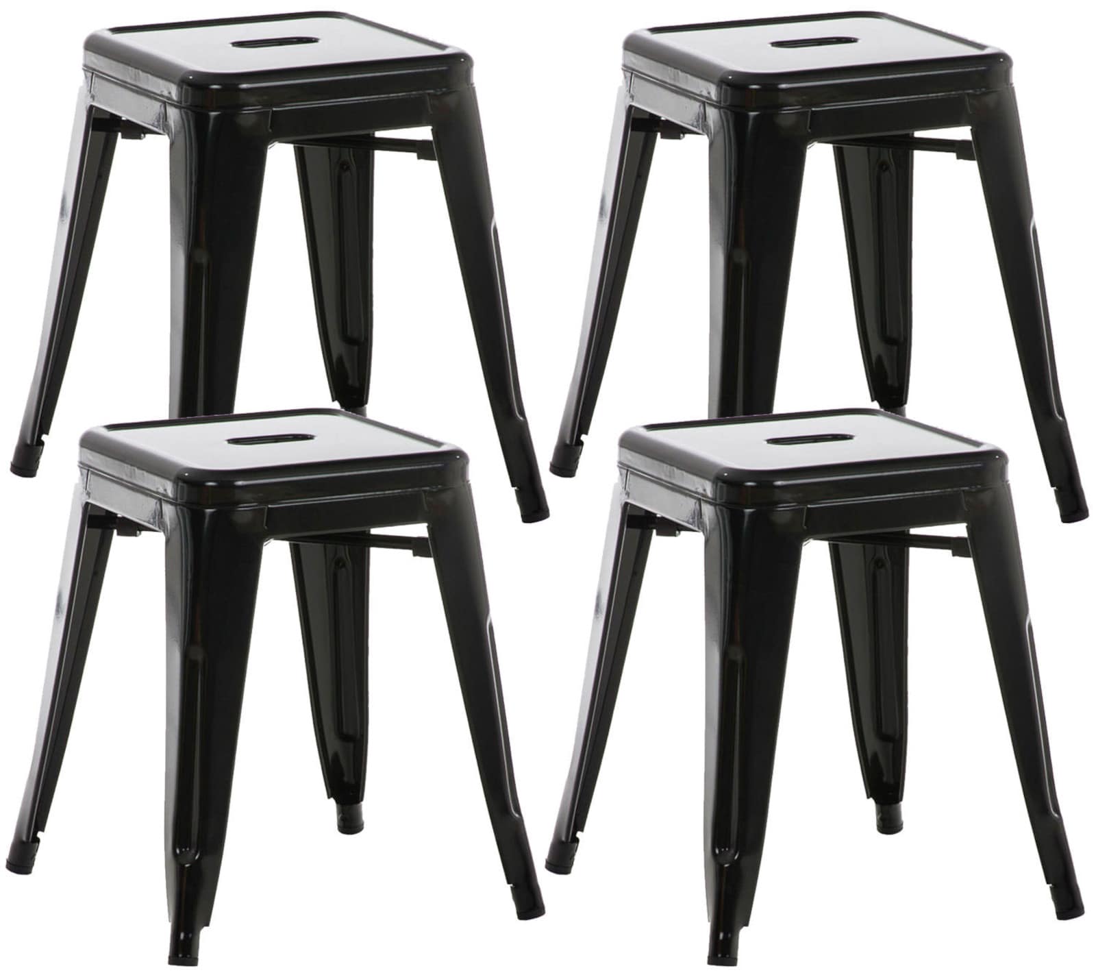 Set De 4 Taburetes Bajos Armin