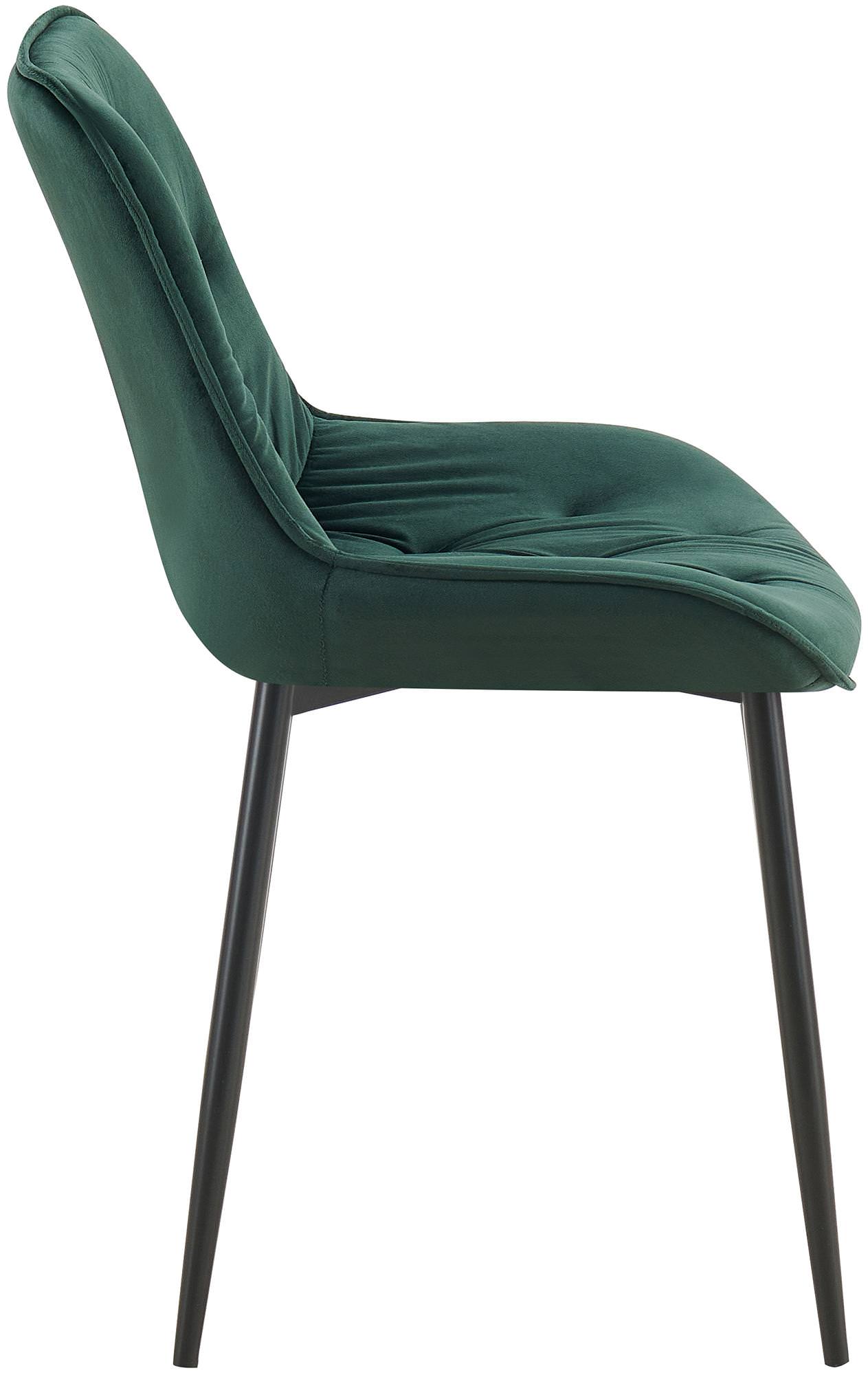 Silla de comedor Wallace de terciopelo