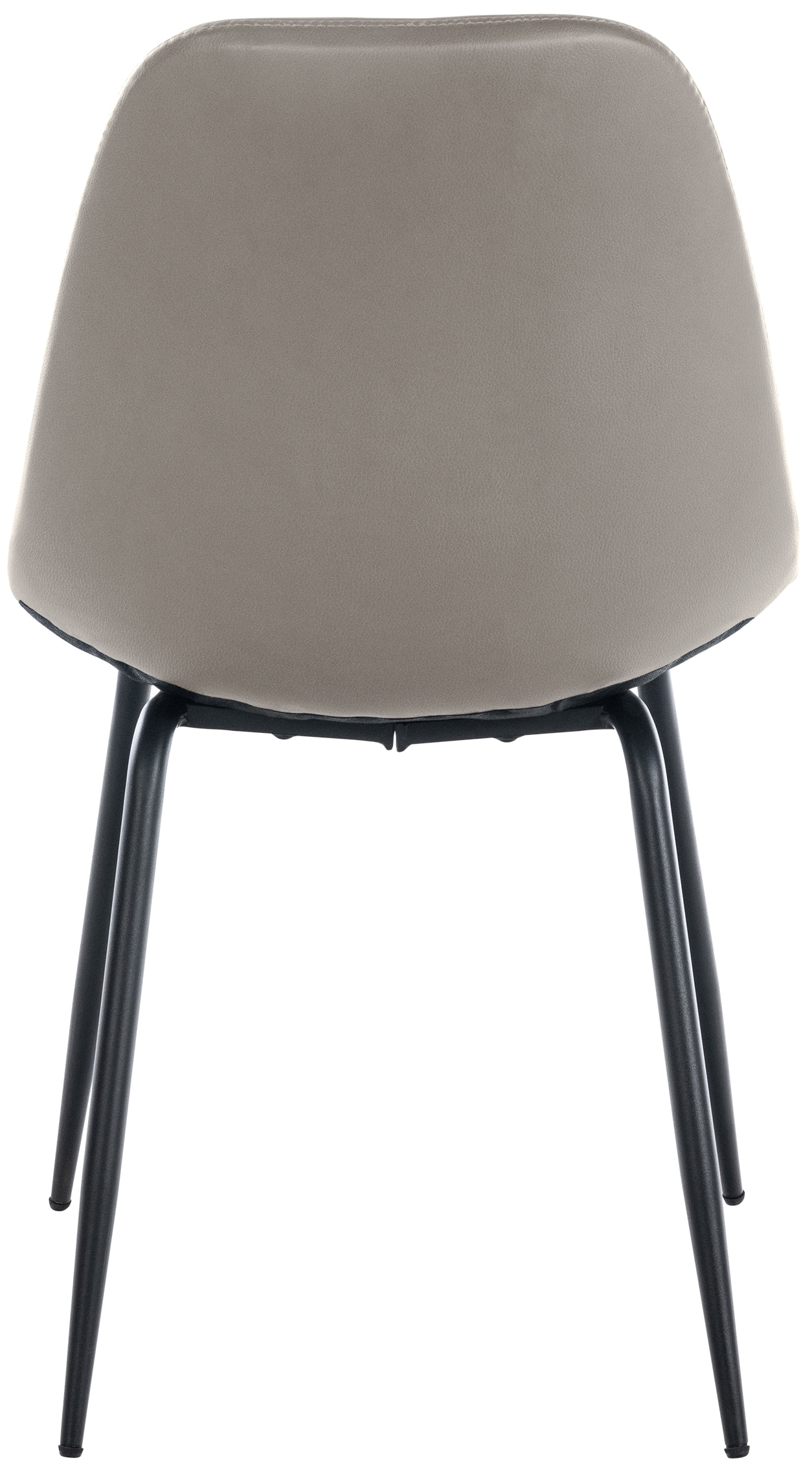 Silla de comedor Tom en tela o polipiel