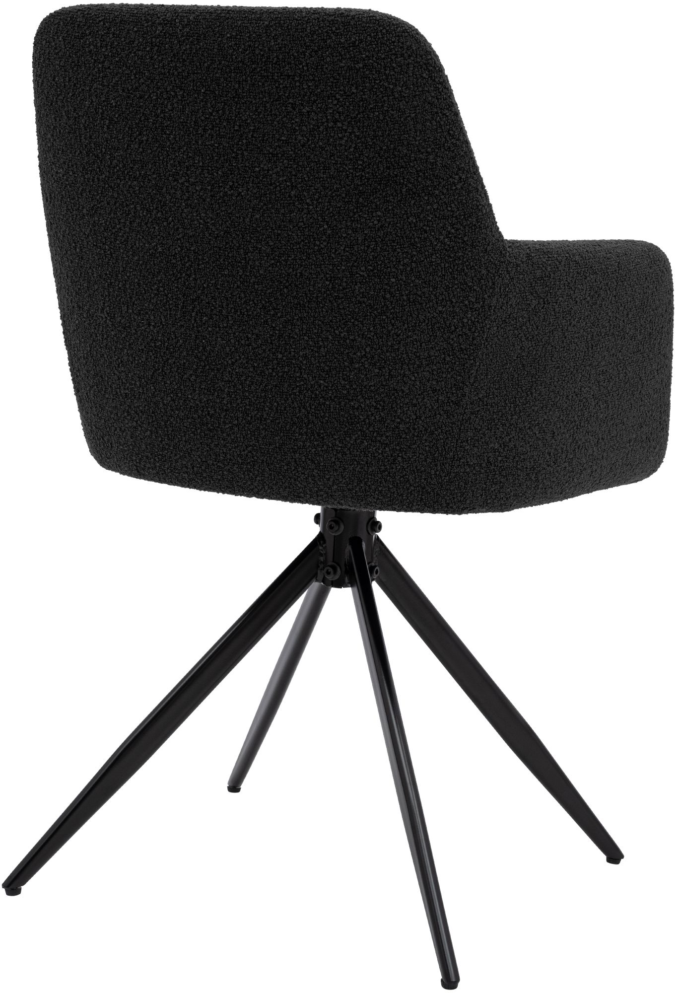 Silla de Comedor Olema de Tejido de Peluche