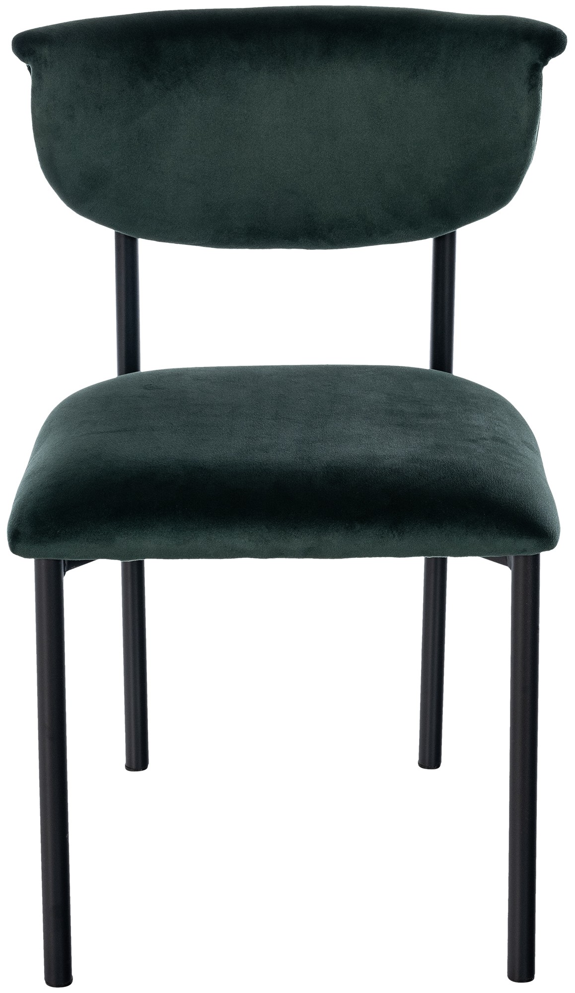 Juego de 2 sillas de comedor Gambell terciopelo