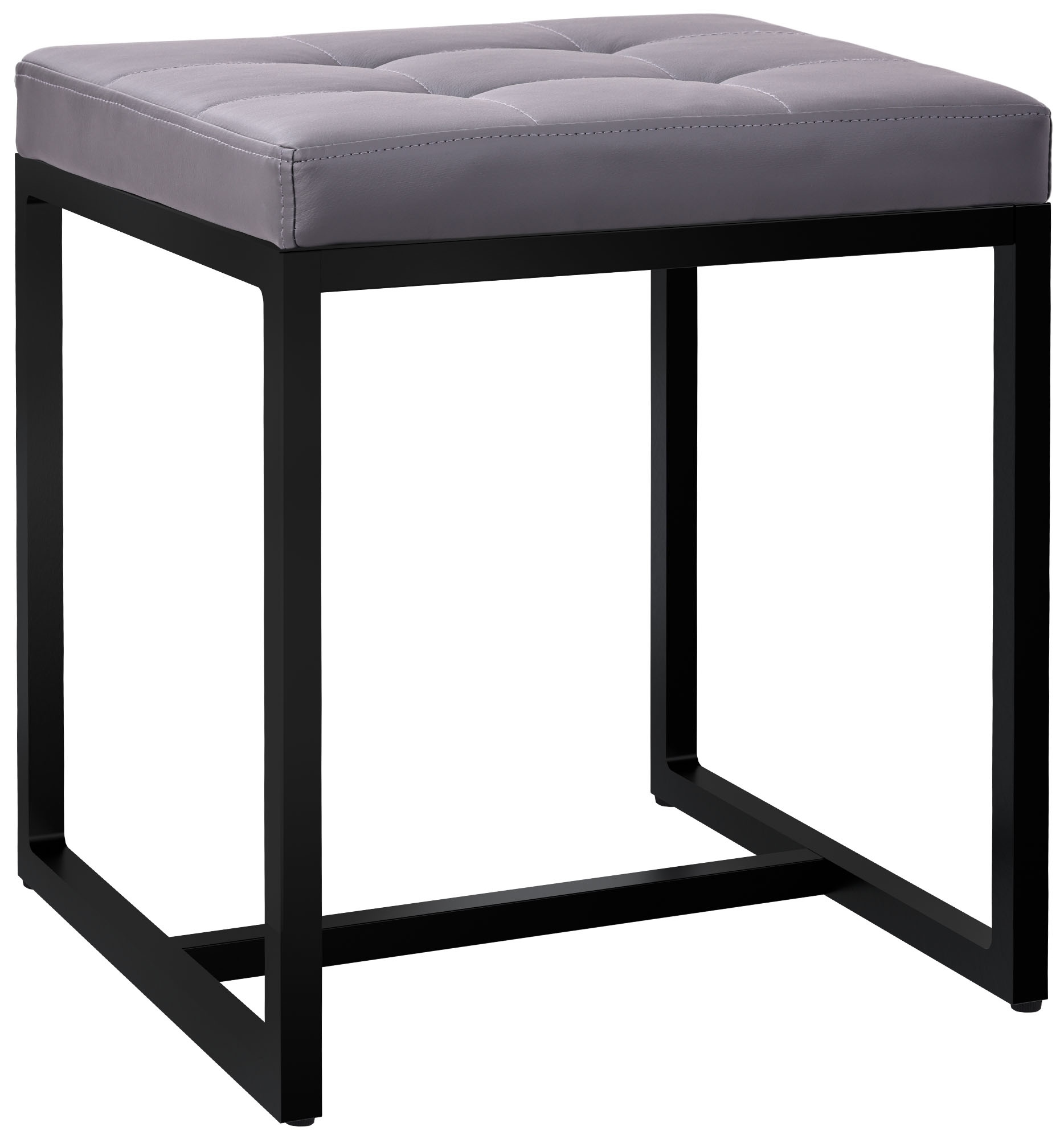 Taburete Barci con marco negro