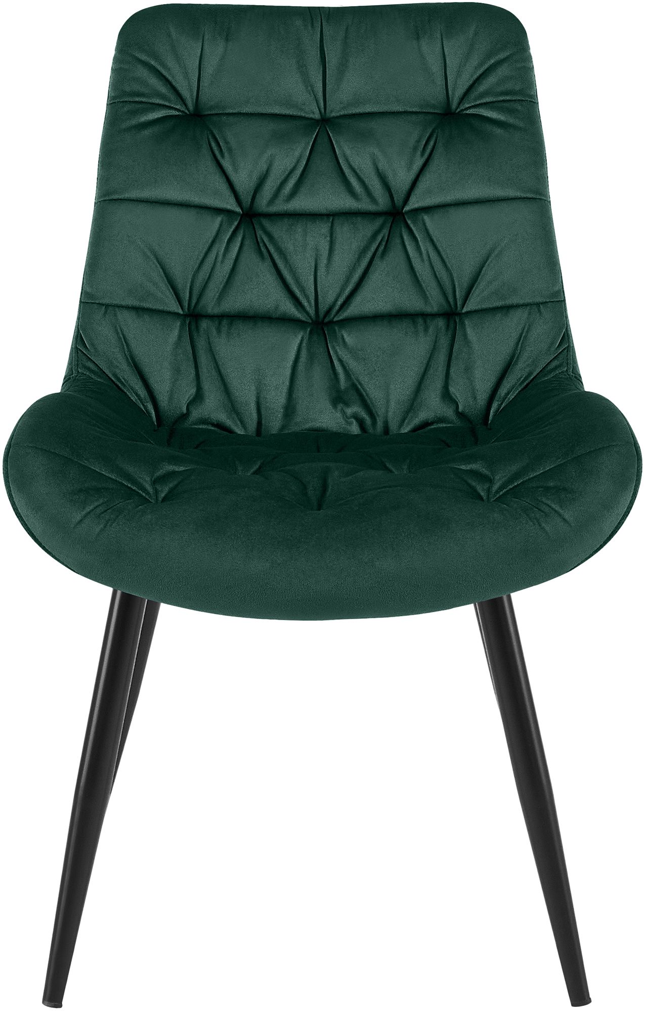 Silla de comedor de terciopelo Rossford