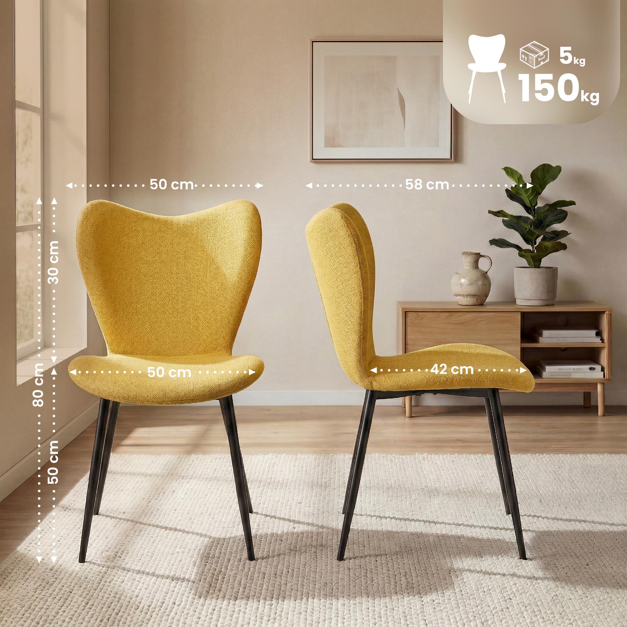 Silla de comedor Maika