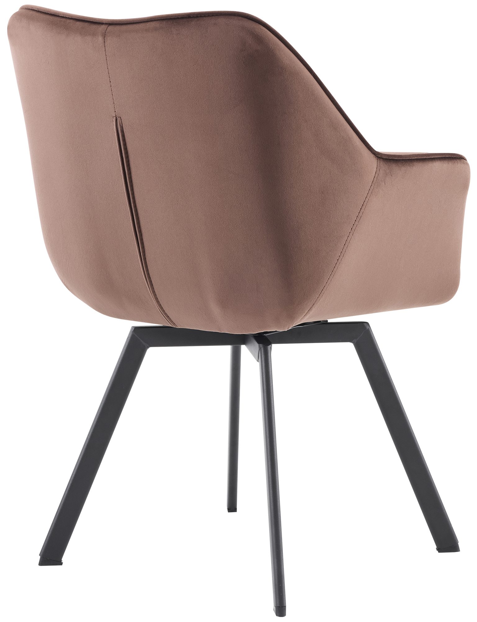 Silla de comedor de terciopelo Jordi