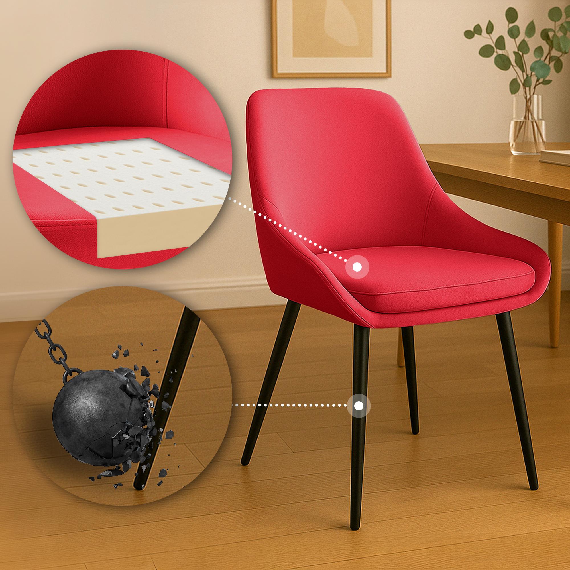 Juego de 2 sillas de comedor Elmira