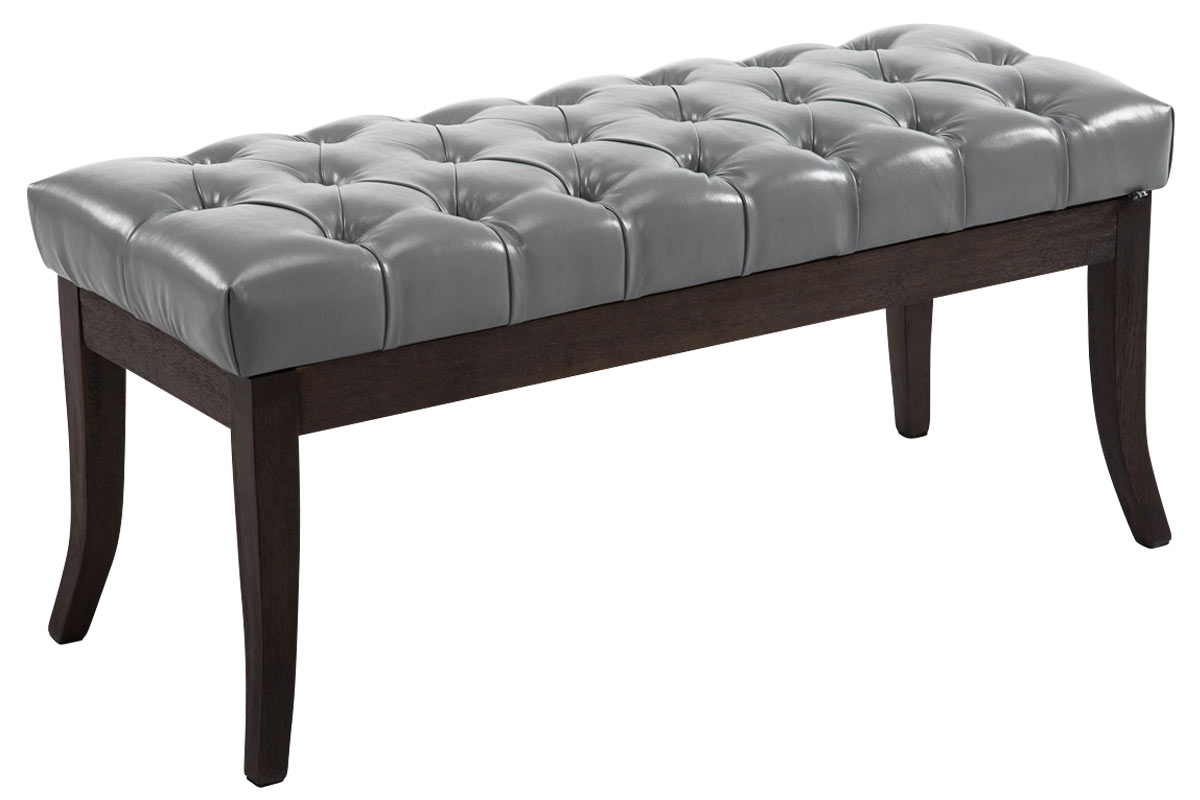 Taburete Recibidor Ramses En Madera Oscura
