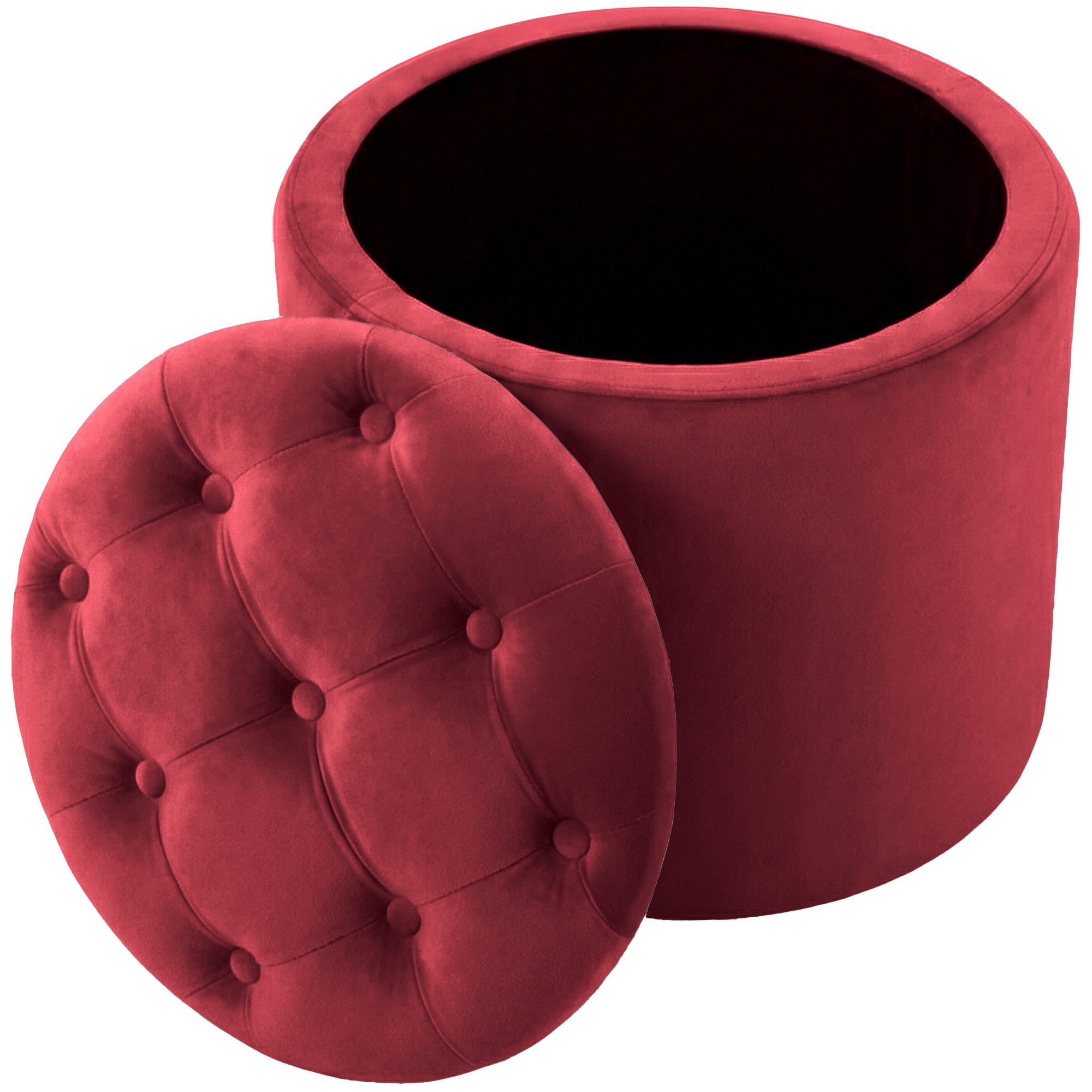 Taburete Pantin de terciopelo